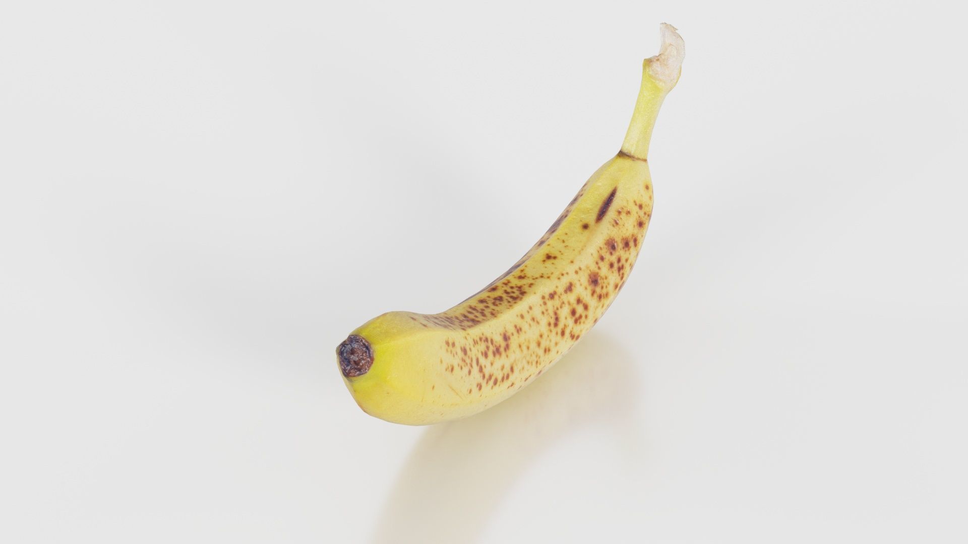Banana Low-poly 3D model_24