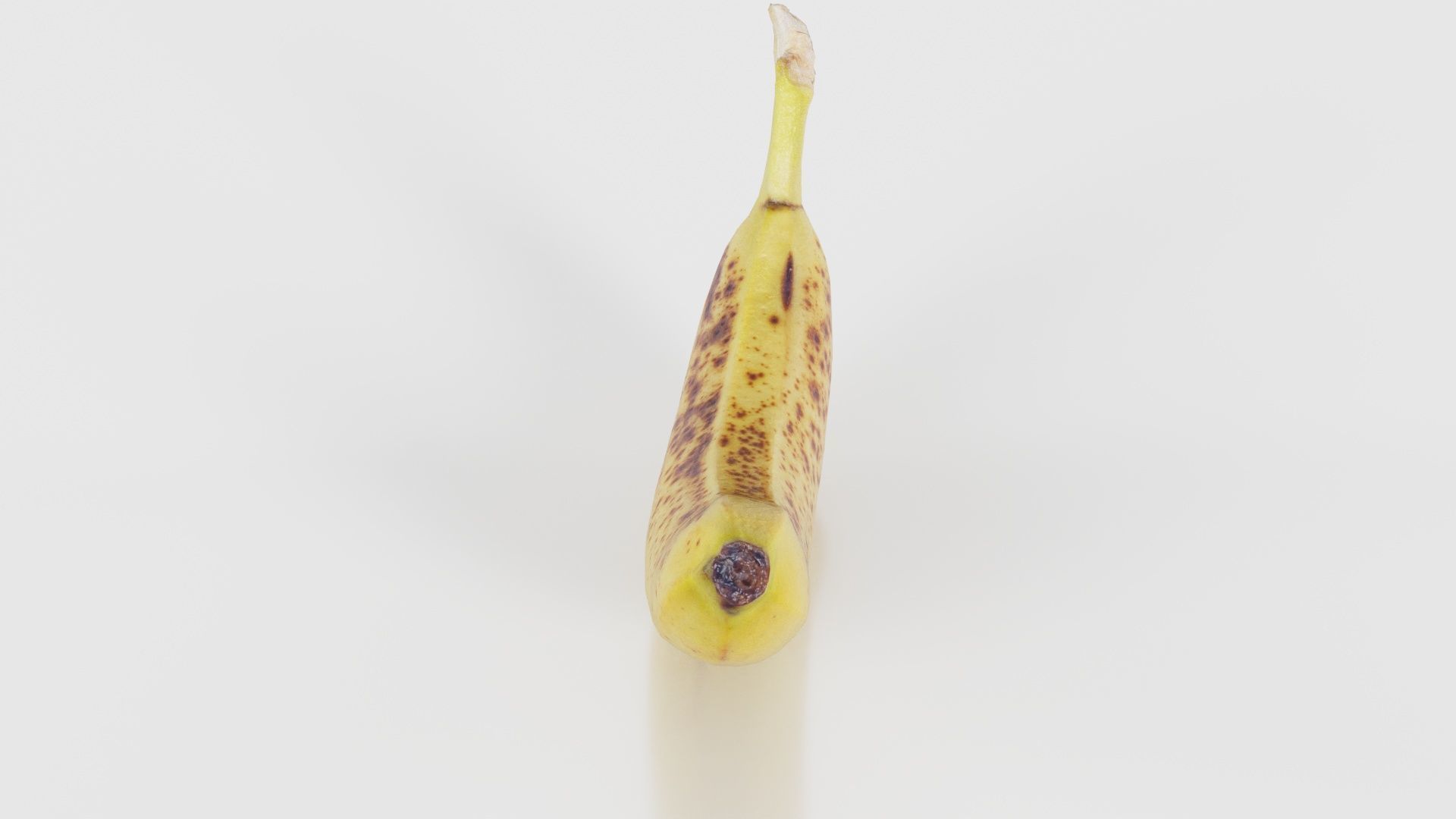 Banana Low-poly 3D model_25