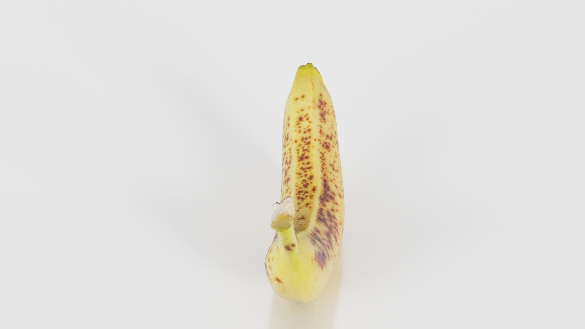 Banana Low-poly 3D model_19