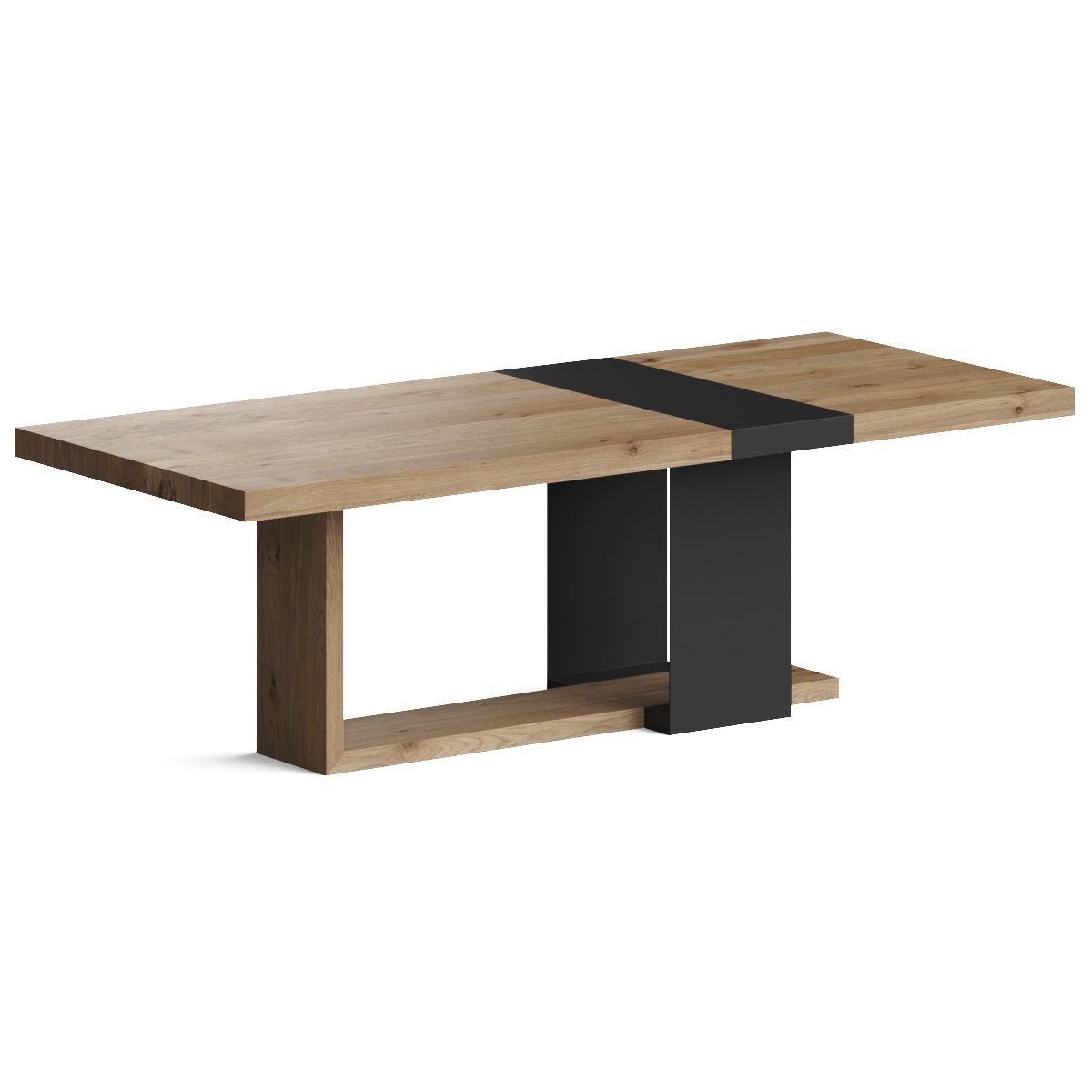 Classic Home Danica Rectangular Dining Table 3D model_1