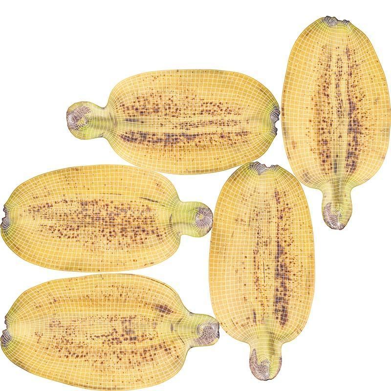 Banana Bunch Low-poly 3D model_14