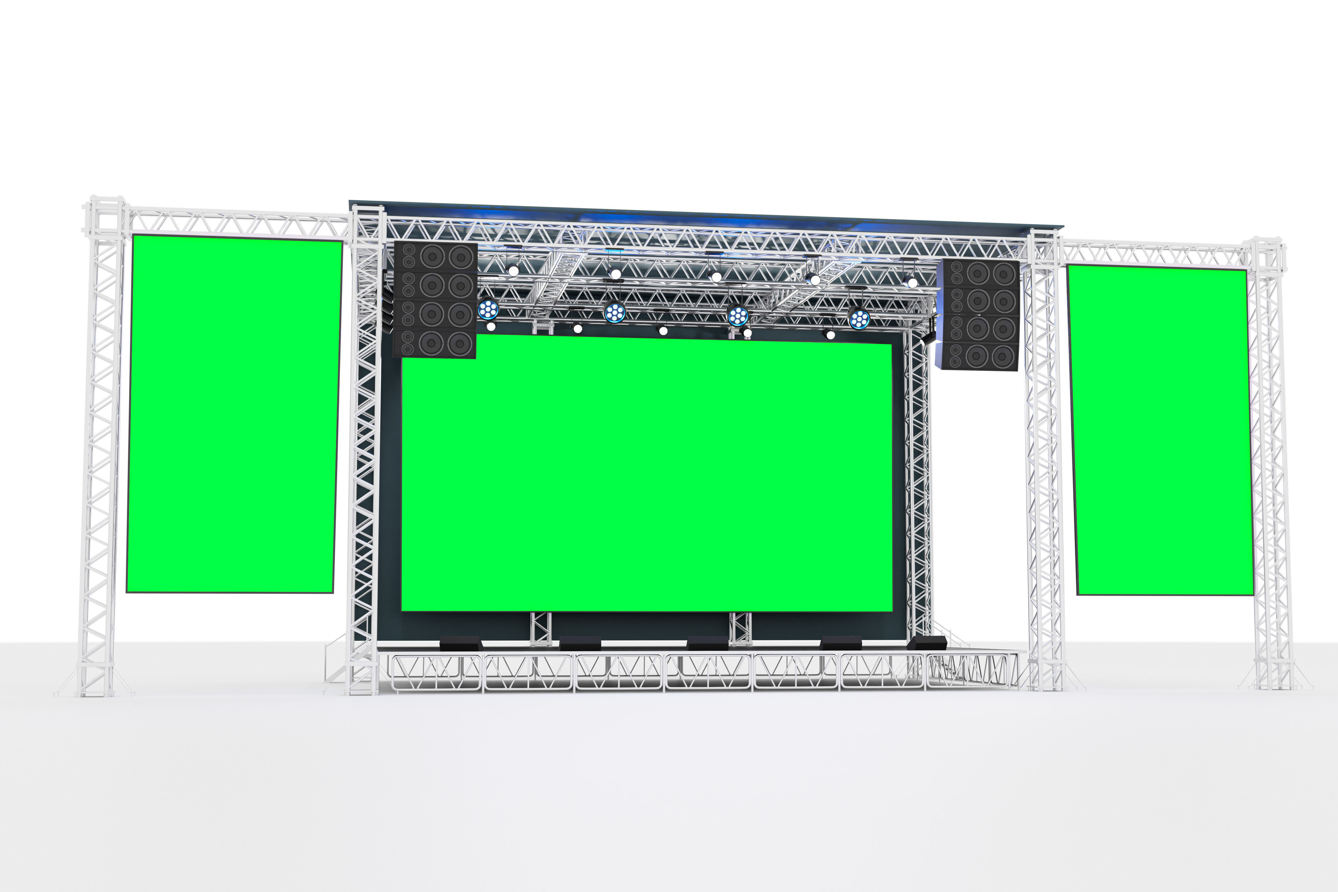 Concert Stage 06 3D model_5