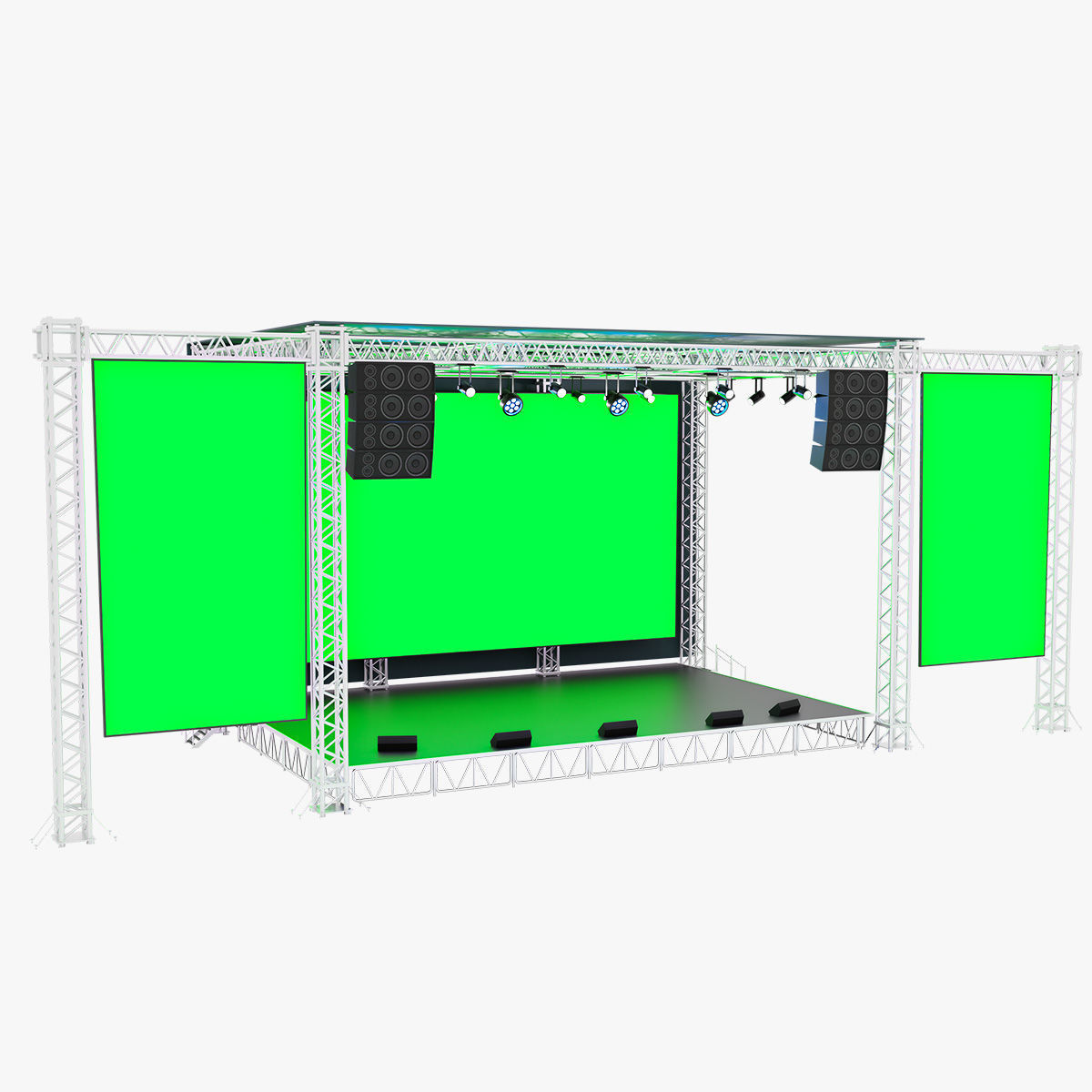 Concert Stage 06 3D model_6