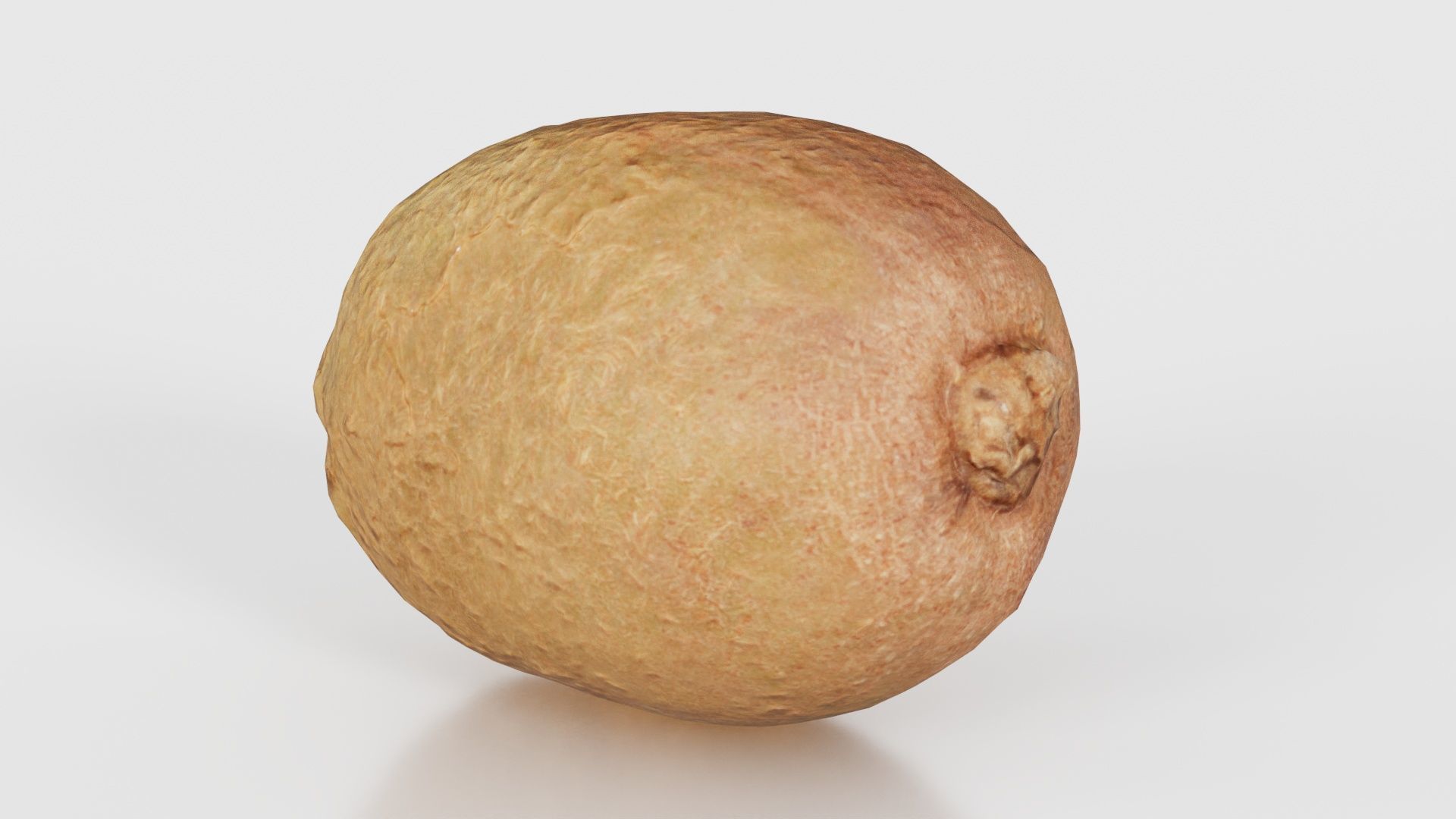 Kiwi Low-poly 3D model_18