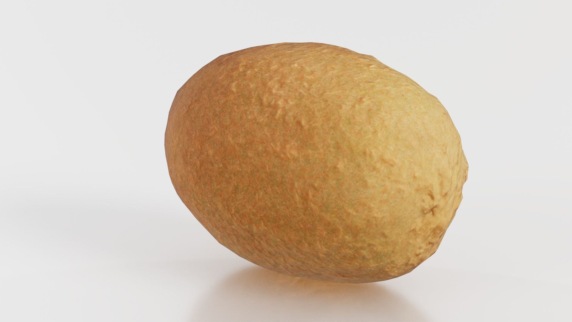 Kiwi Low-poly 3D model_3