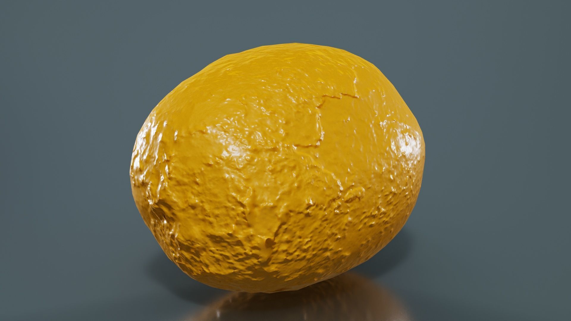 Kiwi Low-poly 3D model_13