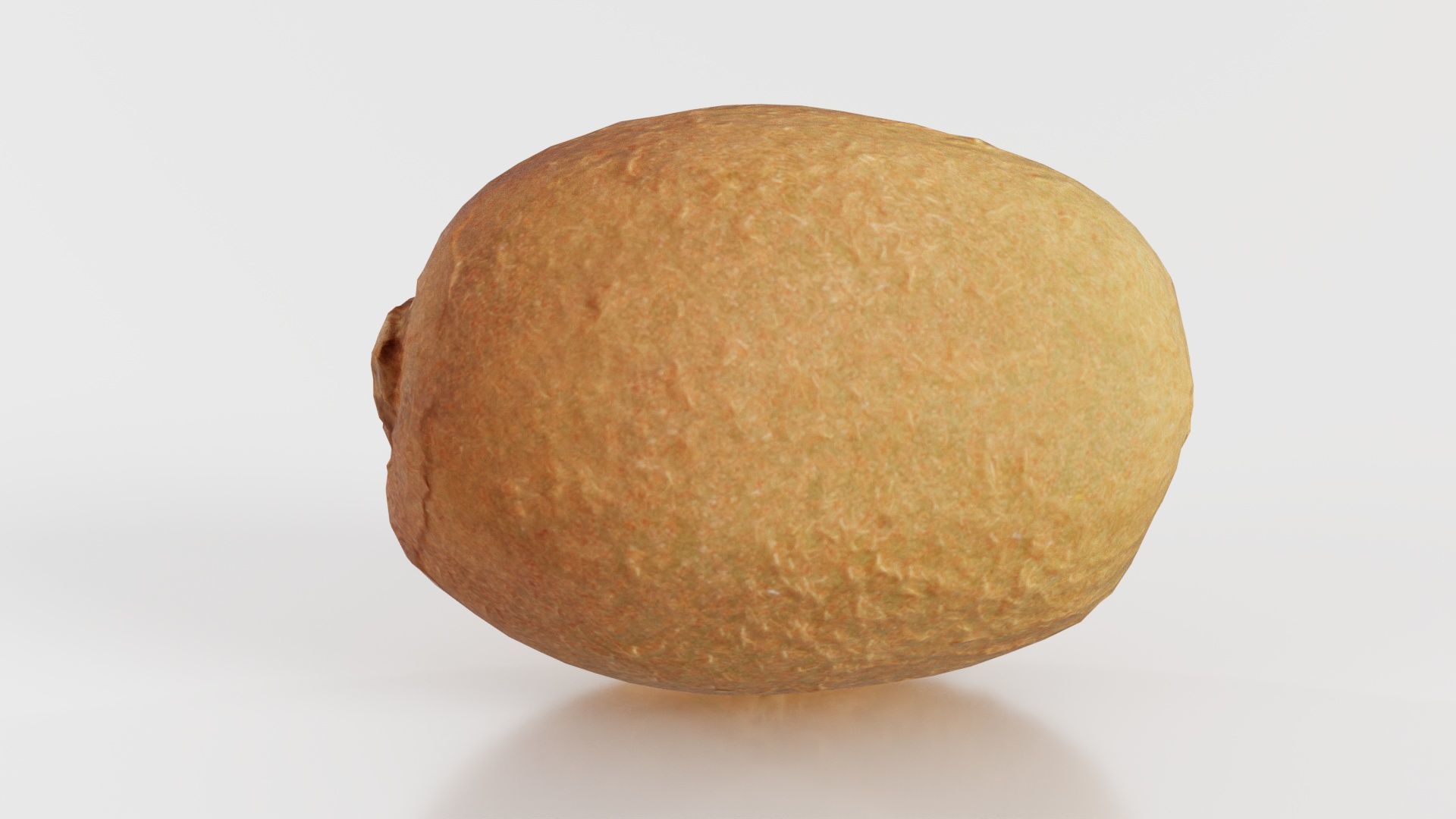 Kiwi Low-poly 3D model_6