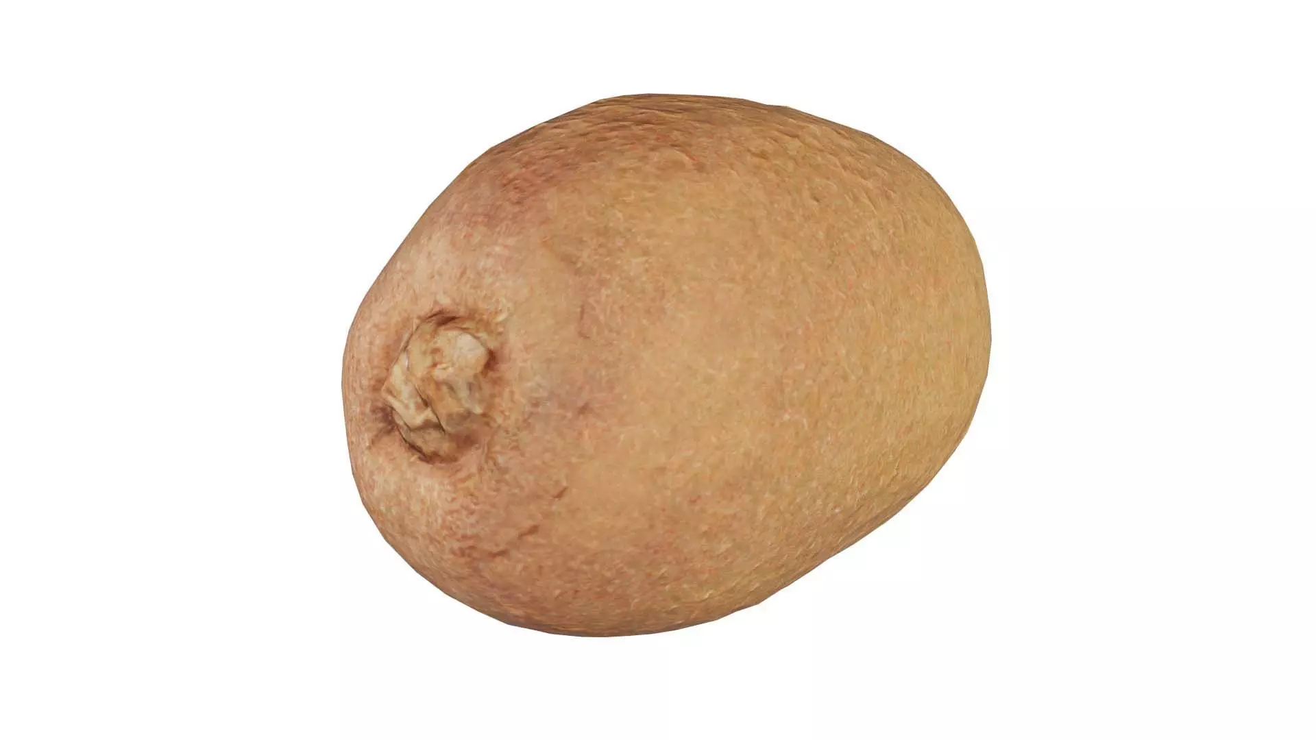 Kiwi Low-poly 3D model_0