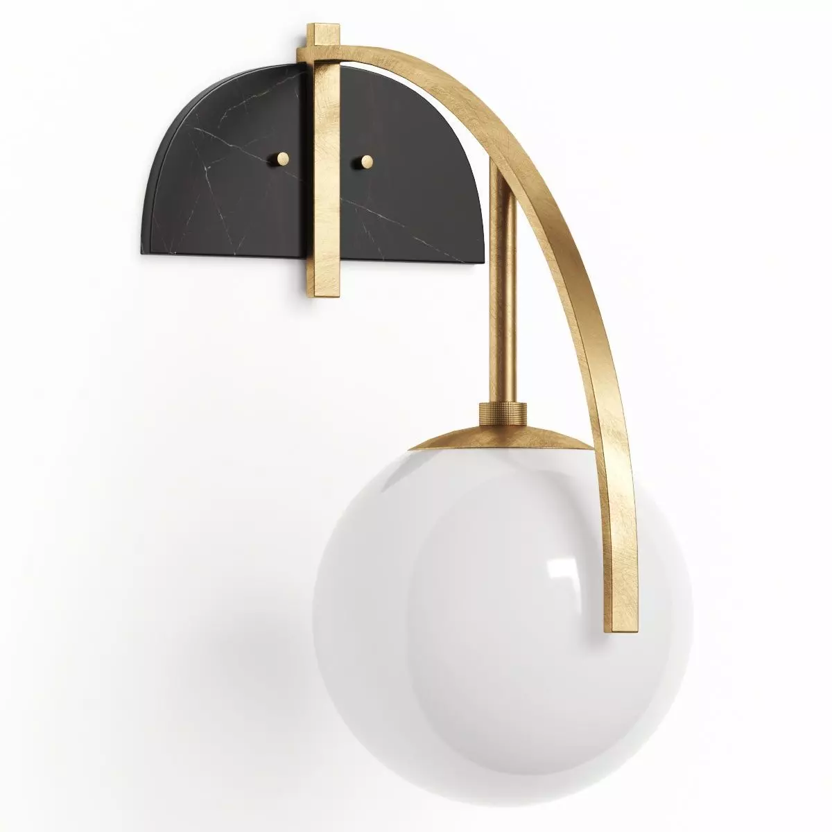 Arteriors Dipper Sconce Wall Lamp 3D model_0