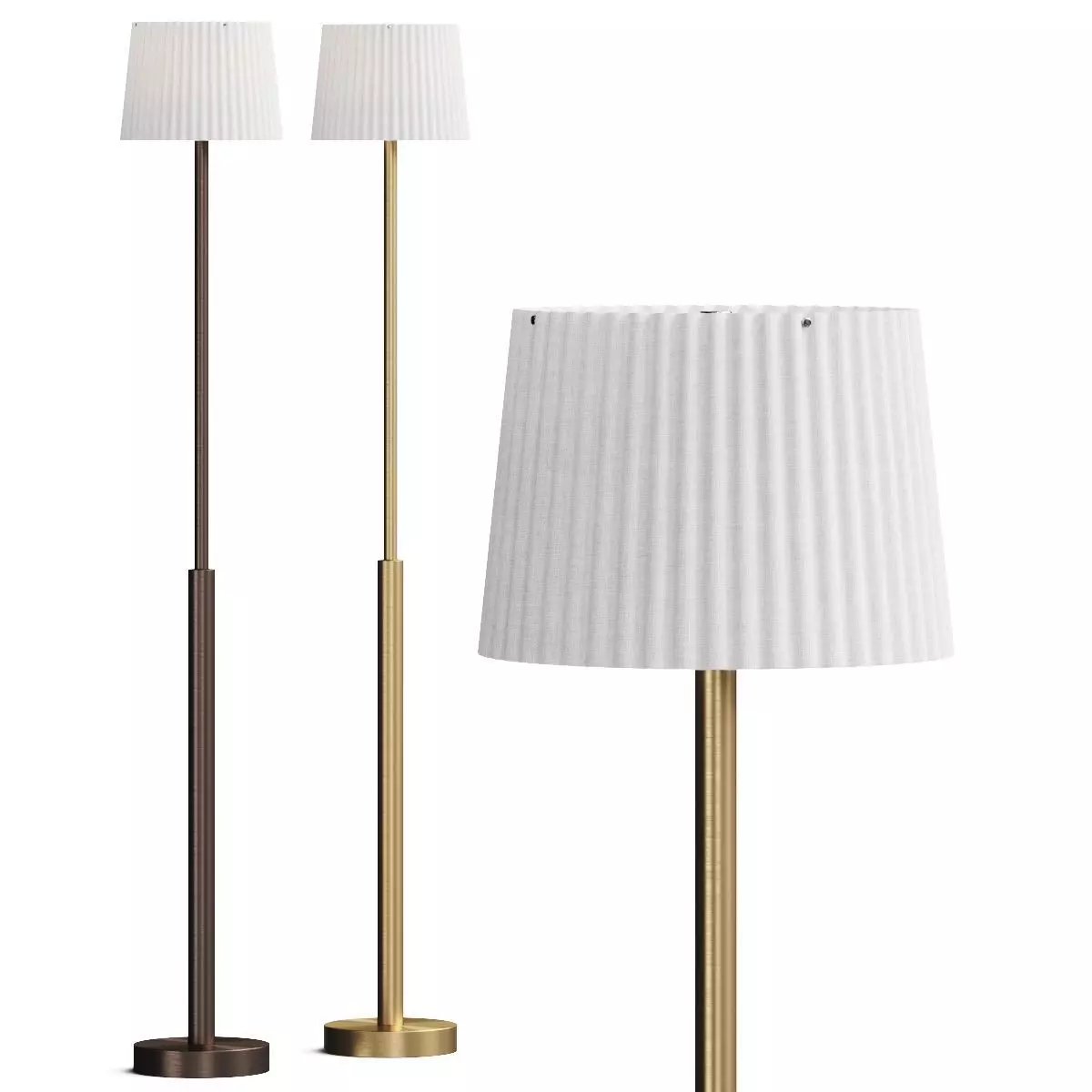 Bright on Presidio Arturo XXL Cordless Floor Lamp 3D model_0