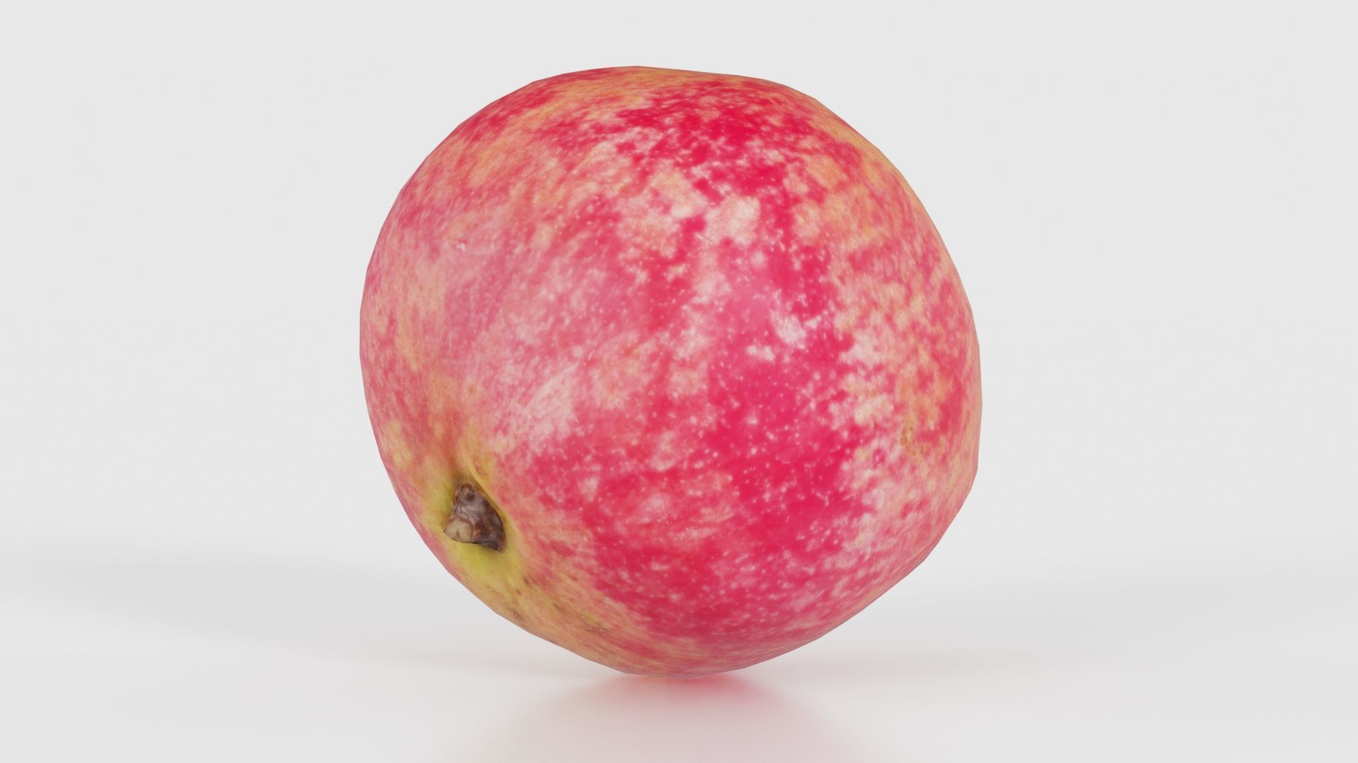 Pomegranate 2 Low-poly 3D model_23