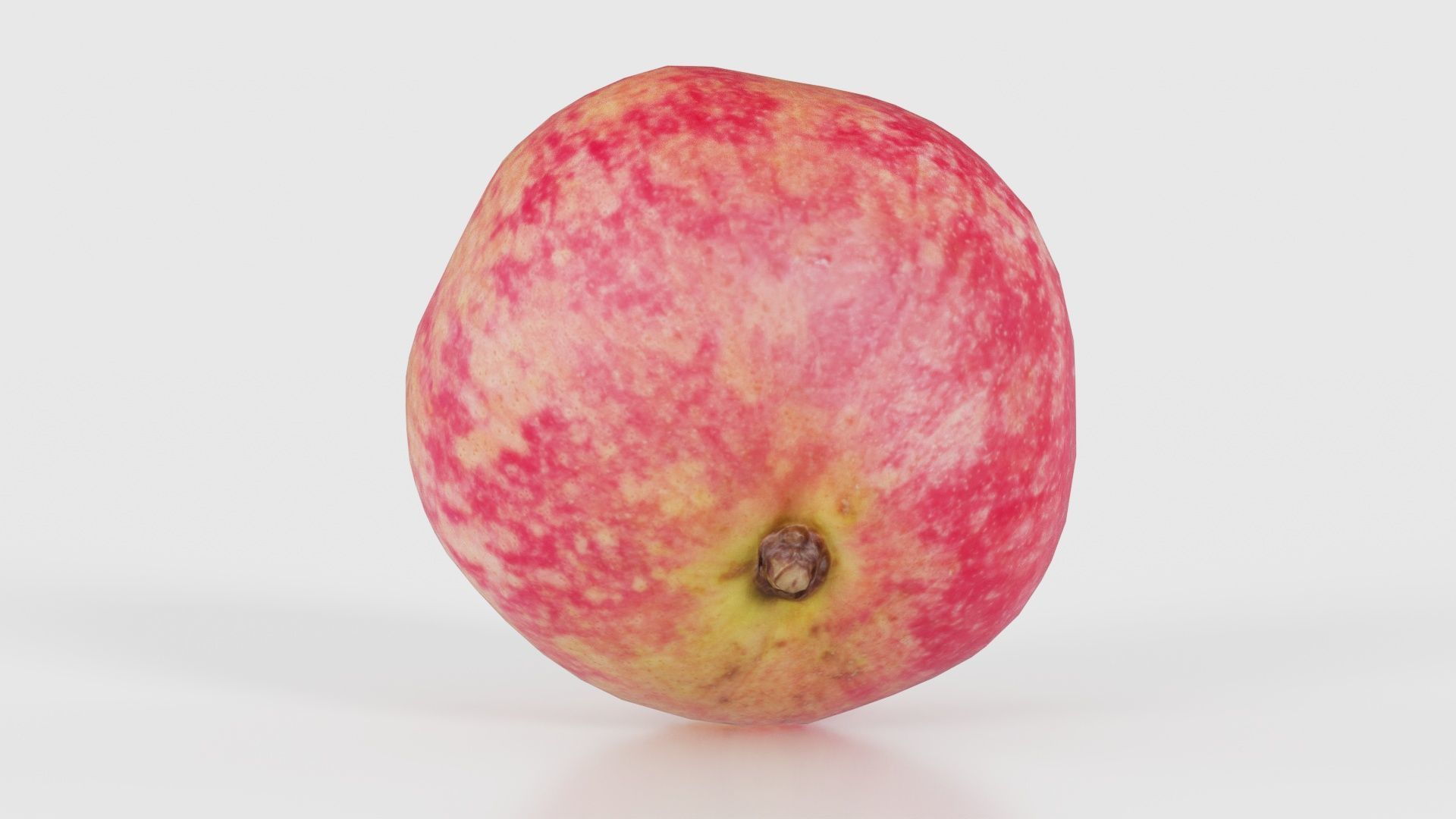 Pomegranate 2 Low-poly 3D model_25