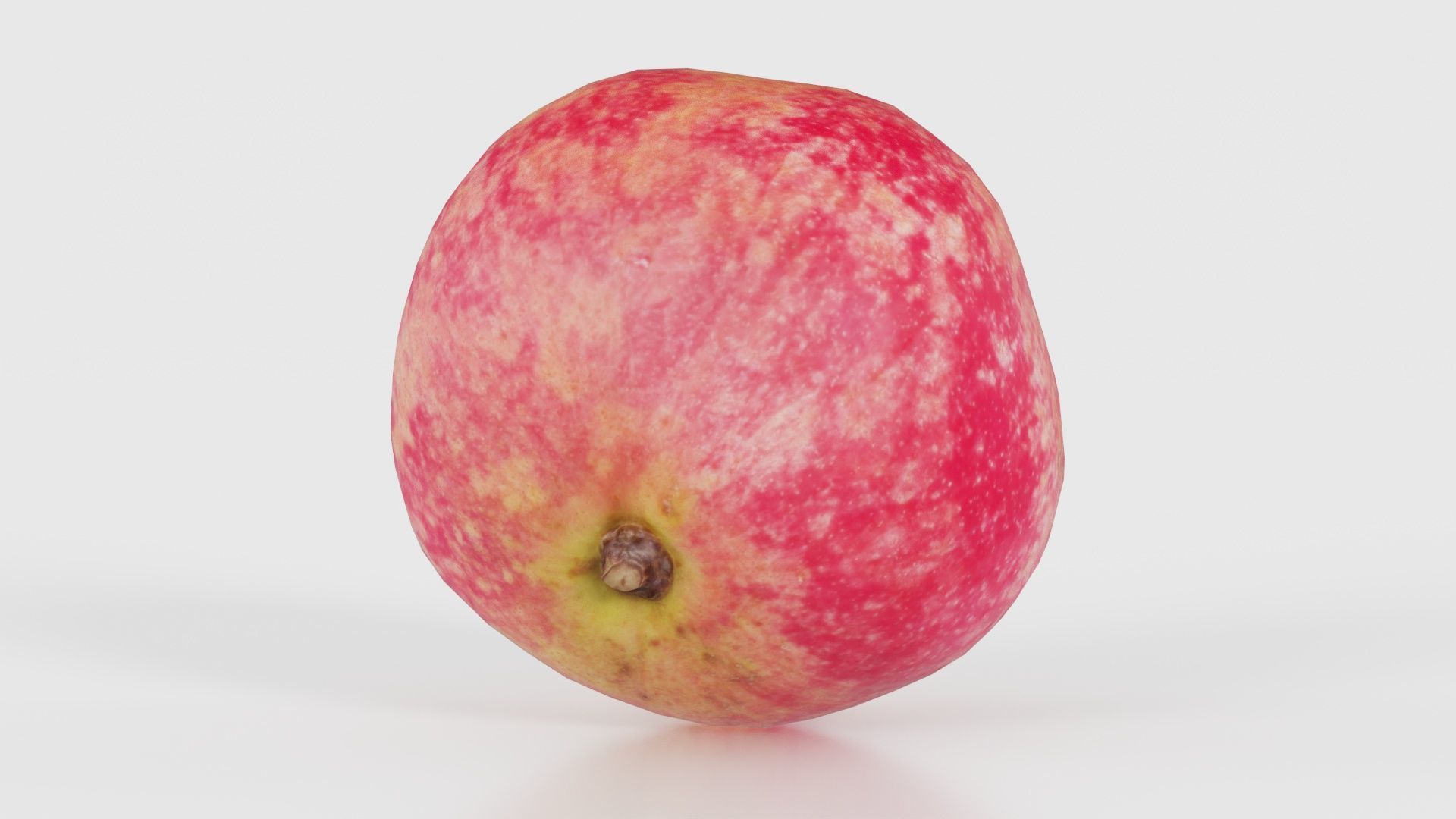 Pomegranate 2 Low-poly 3D model_24