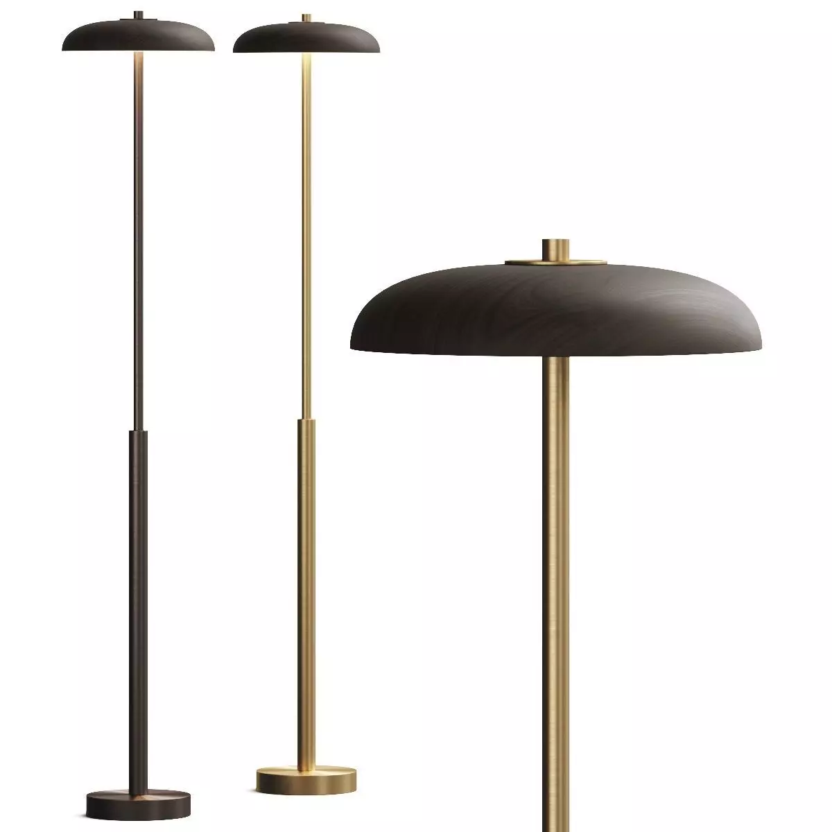 Bright on Presidio Bolacha XXL Cordless Floor Lamp 3D model_0