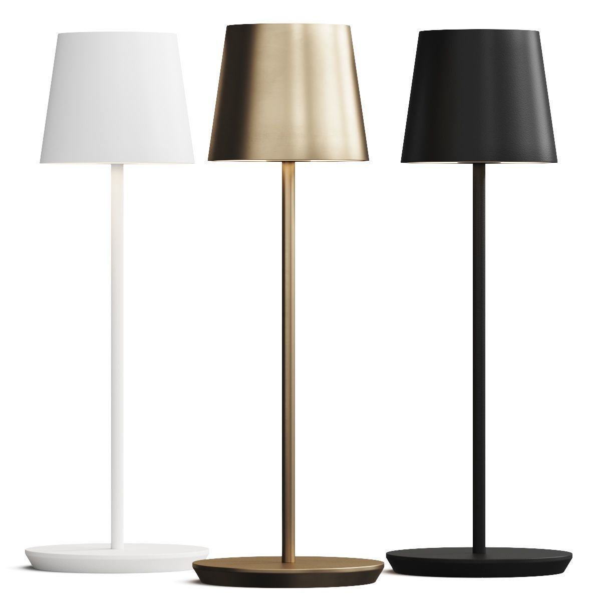 Lulu and Georgia Carla Cordless Table Lamp 3D model_2