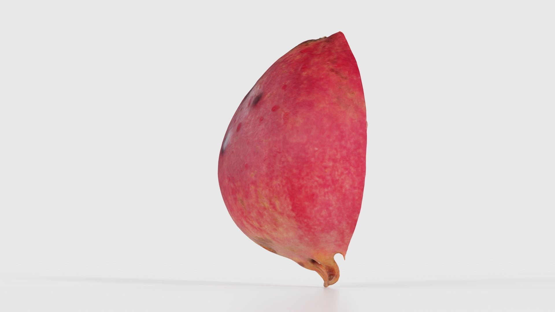 Pomegranate Half 2 Low-poly 3D model_19