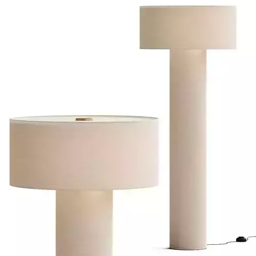 Lulu and Georgia Solstice Floor Lamp 3D model