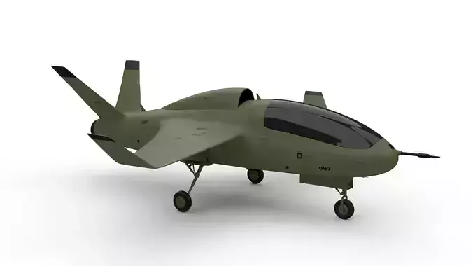 futuristic warfare aircraft