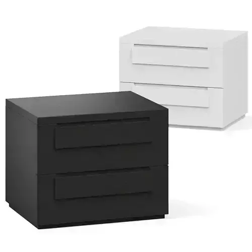 Meridiani Note Nightstand Bedside Table