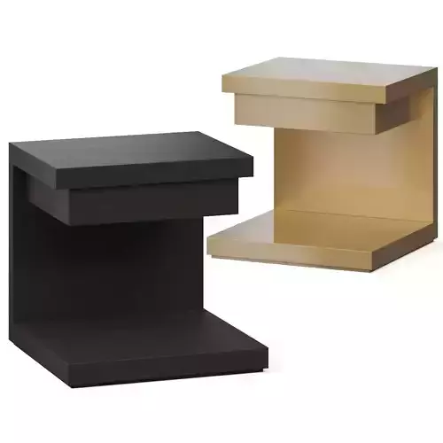 Meridiani Cluny Nightstand Bedside Table