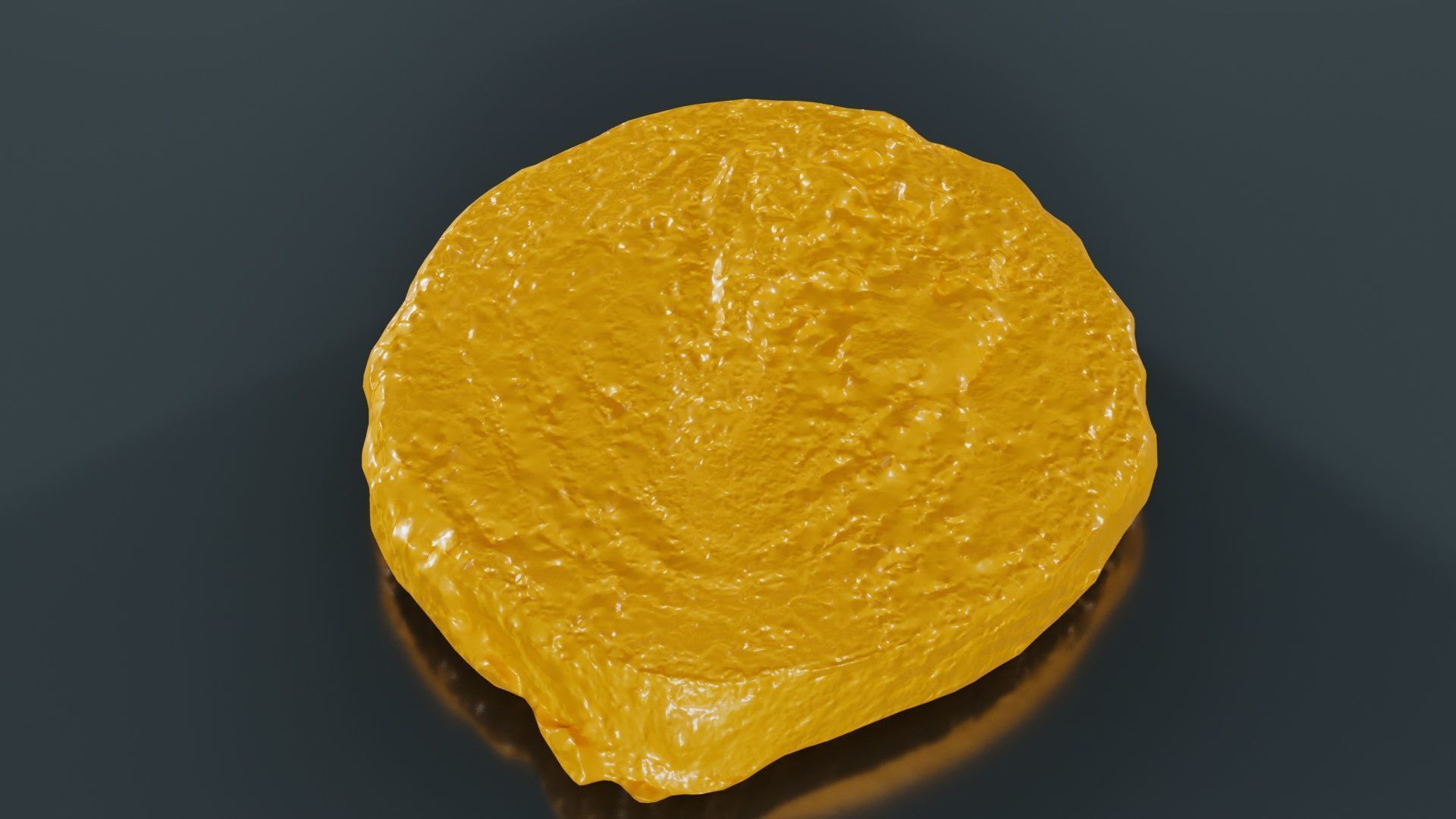 Onion Slice Low-poly 3D model_13