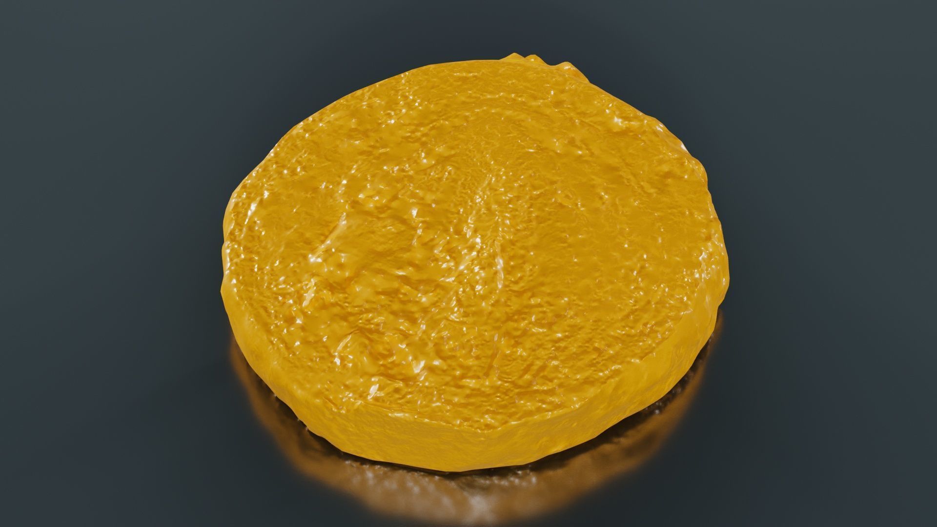 Onion Slice Low-poly 3D model_12