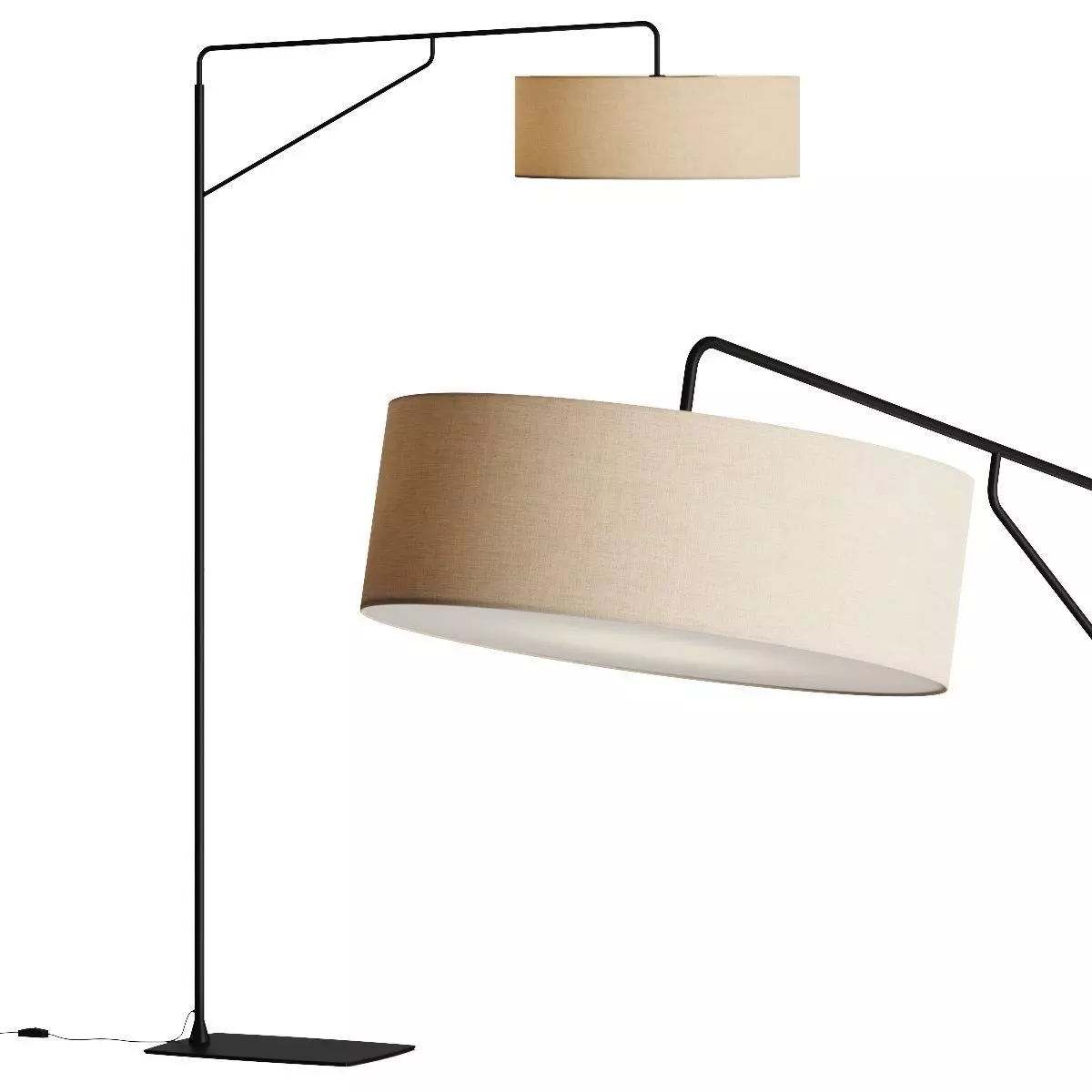 AM PM Cinqua Floor Lamp 3D model
