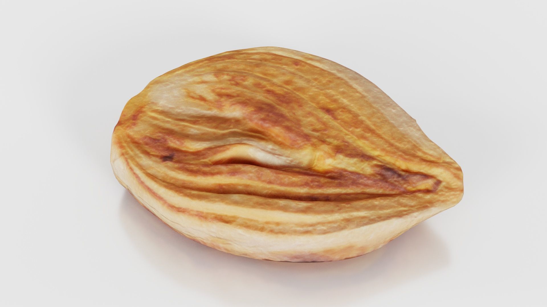 Onion Slice Baked Low-poly 3D model_25