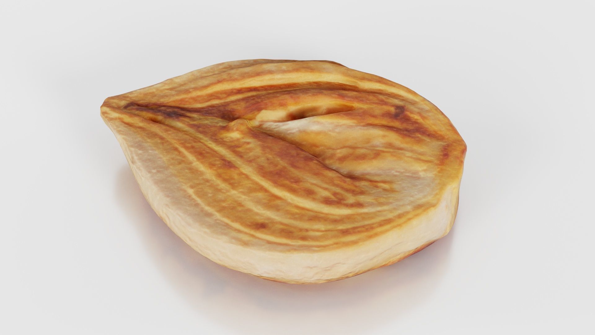 Onion Slice Baked Low-poly 3D model_19