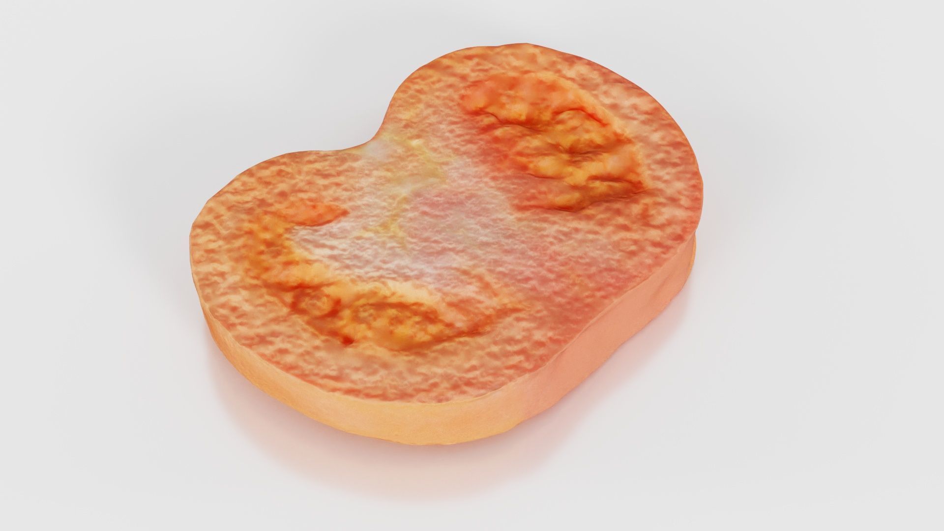 Tomato Slice 1 Low-poly 3D model_21