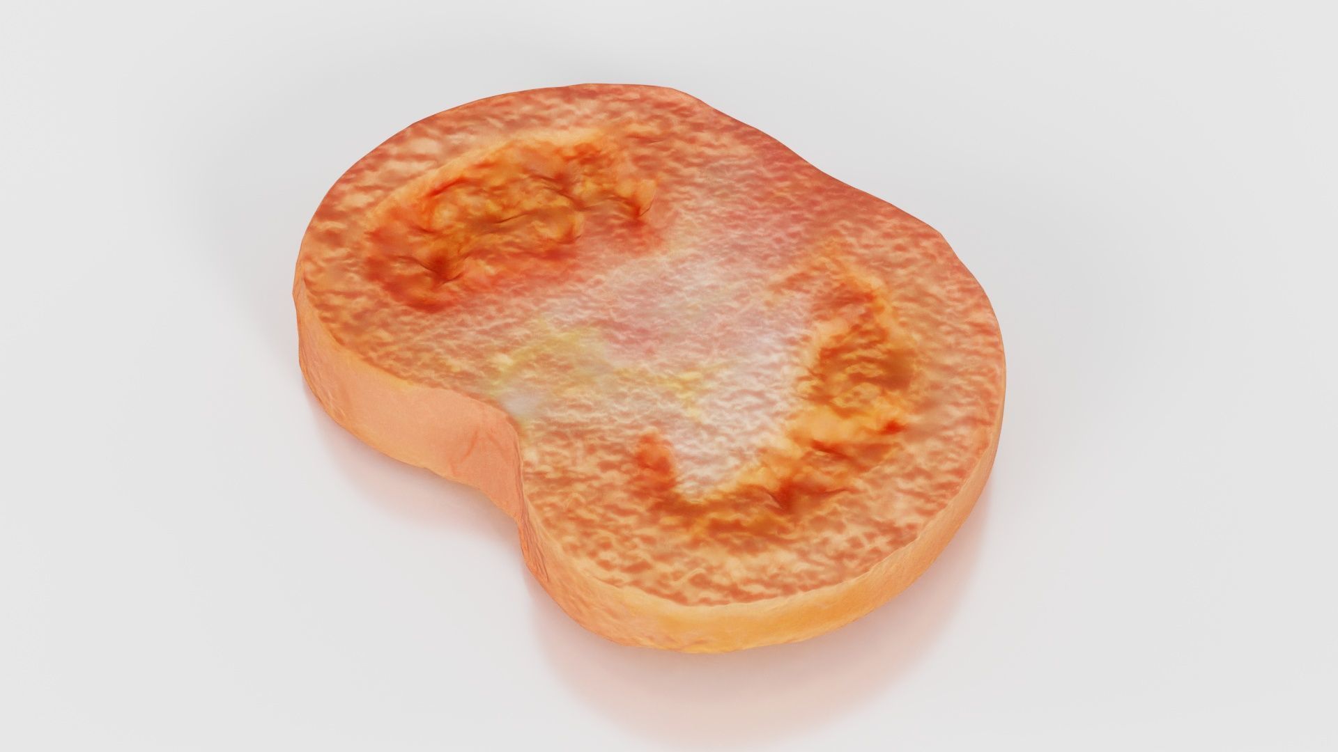 Tomato Slice 1 Low-poly 3D model_24