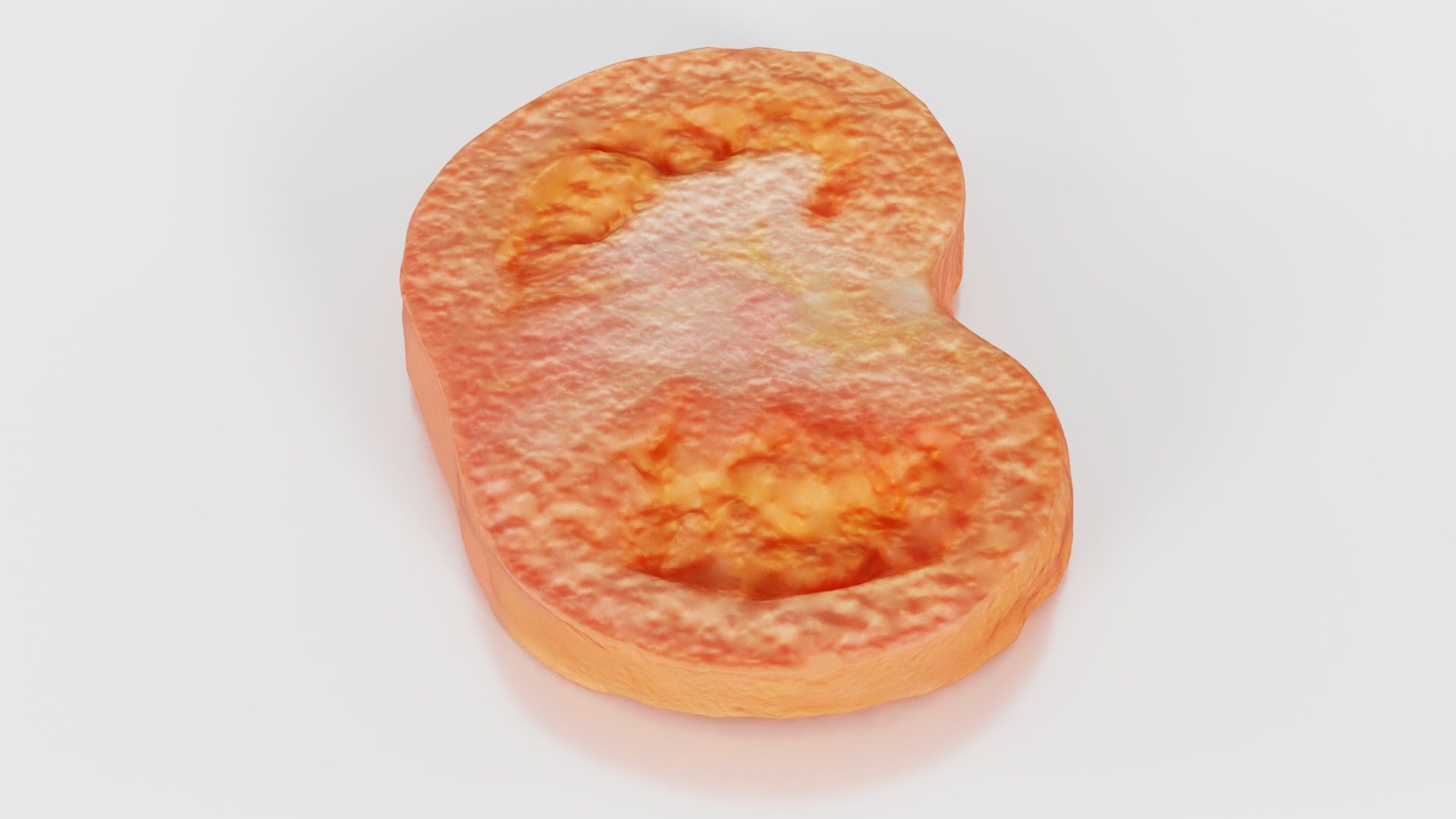 Tomato Slice 1 Low-poly 3D model_17