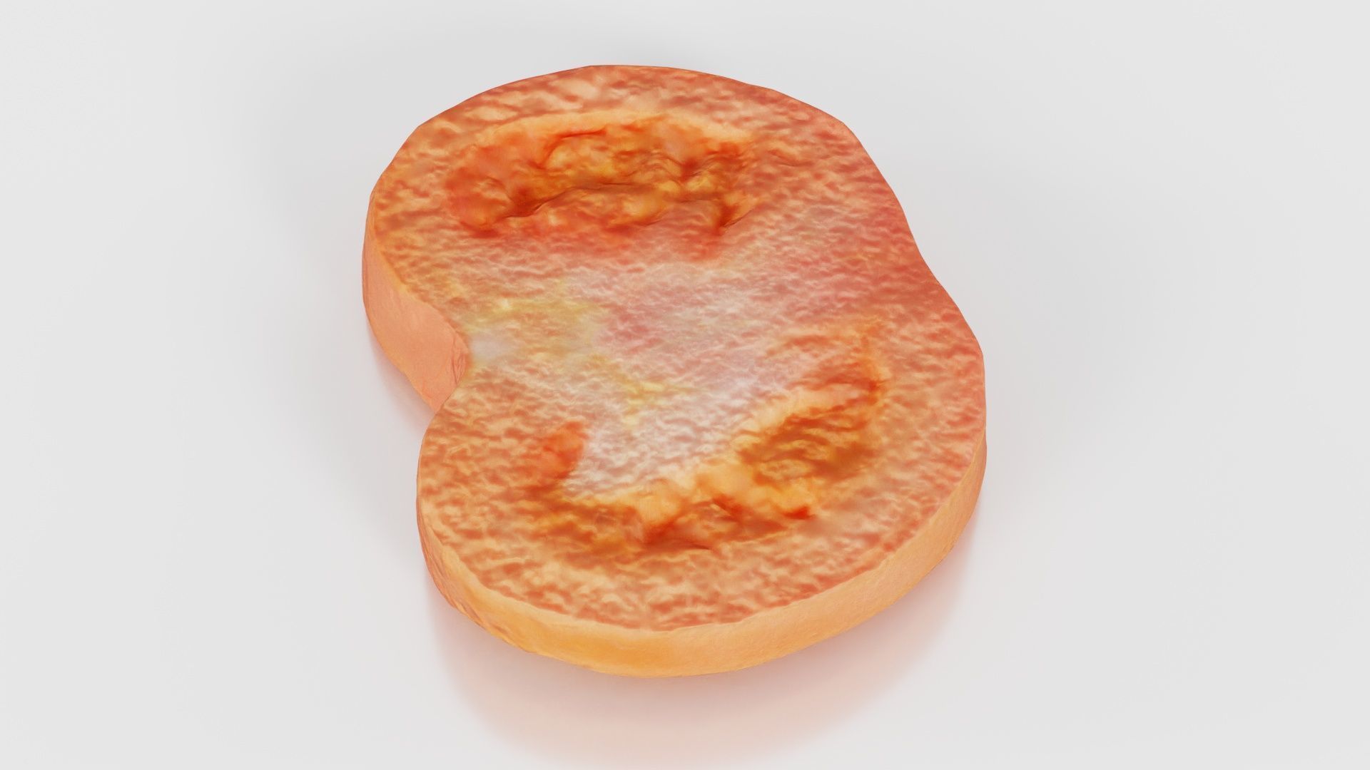 Tomato Slice 1 Low-poly 3D model_23