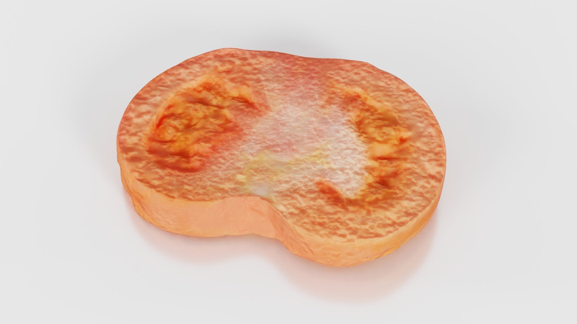 Tomato Slice 1 Low-poly 3D model_25