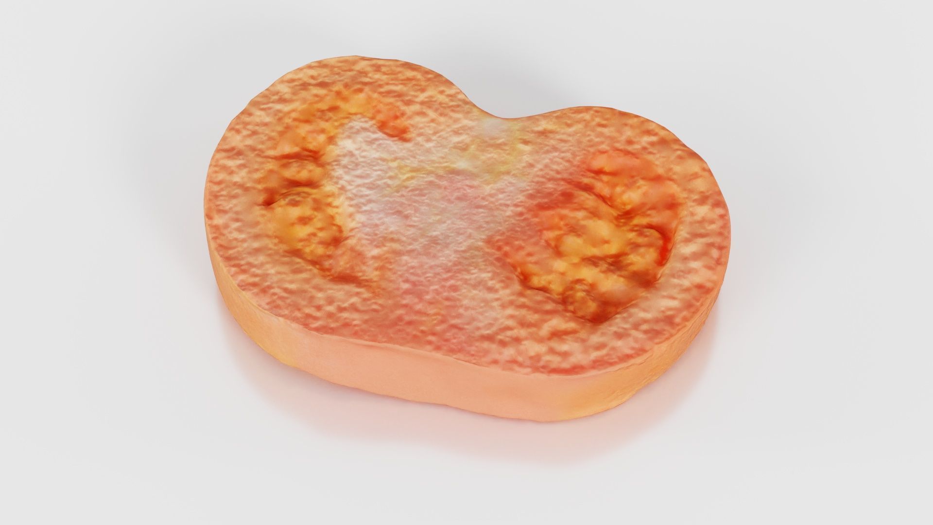 Tomato Slice 1 Low-poly 3D model_19