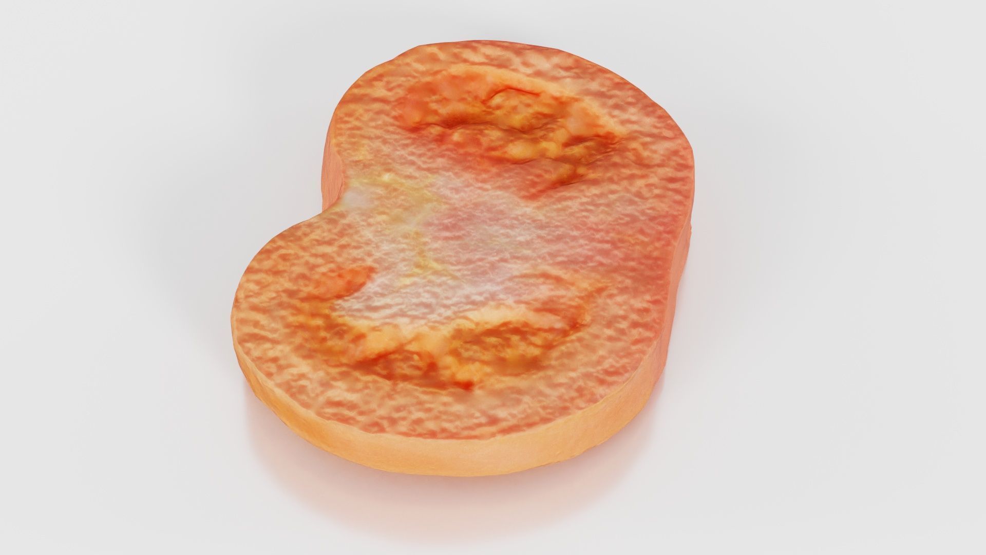 Tomato Slice 1 Low-poly 3D model_22