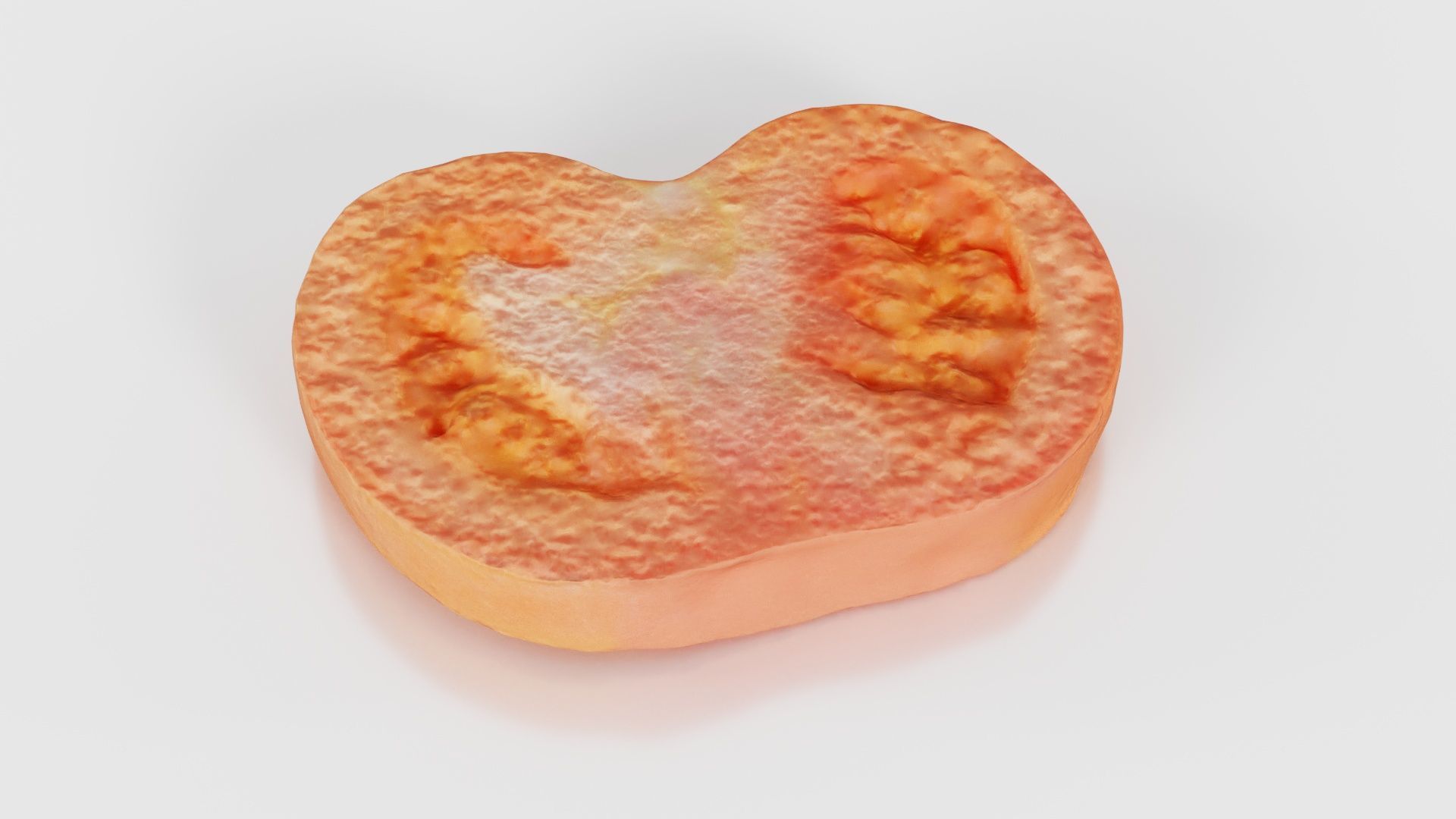 Tomato Slice 1 Low-poly 3D model_20