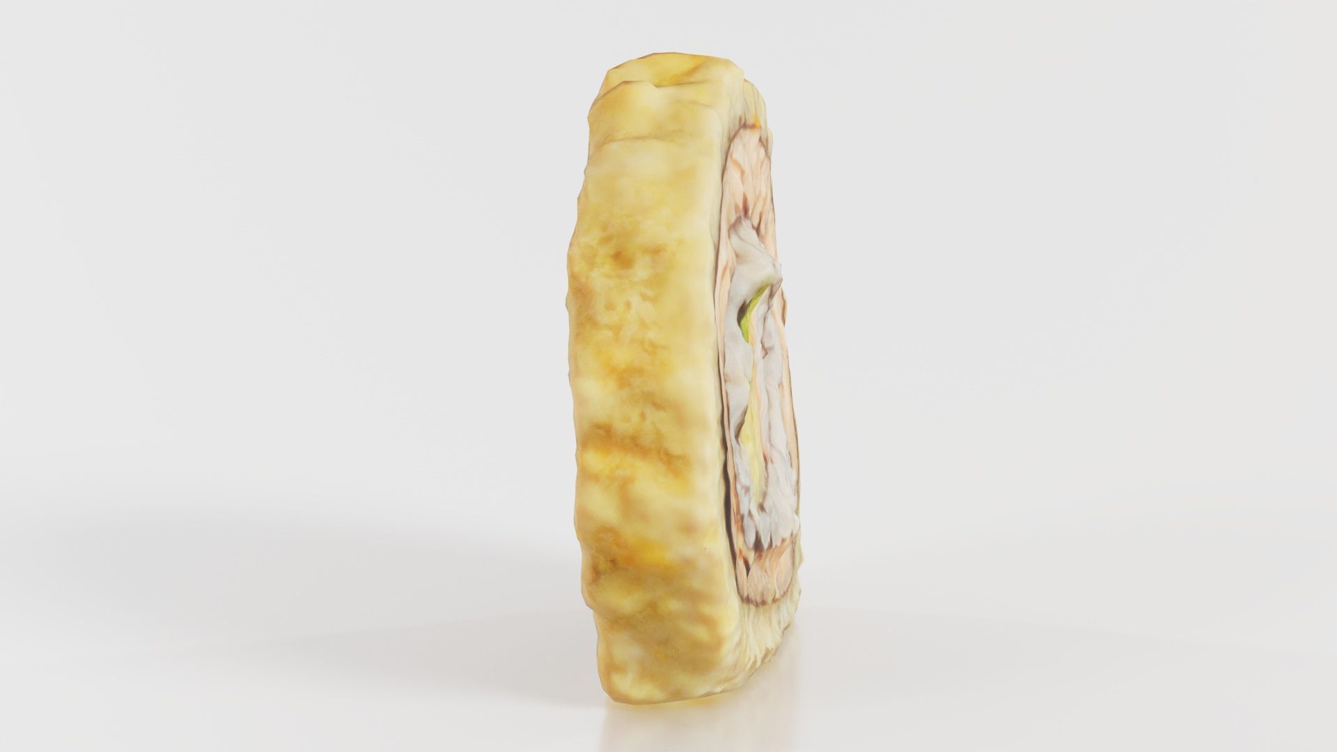 Sushi 01 Low-poly 3D model_7