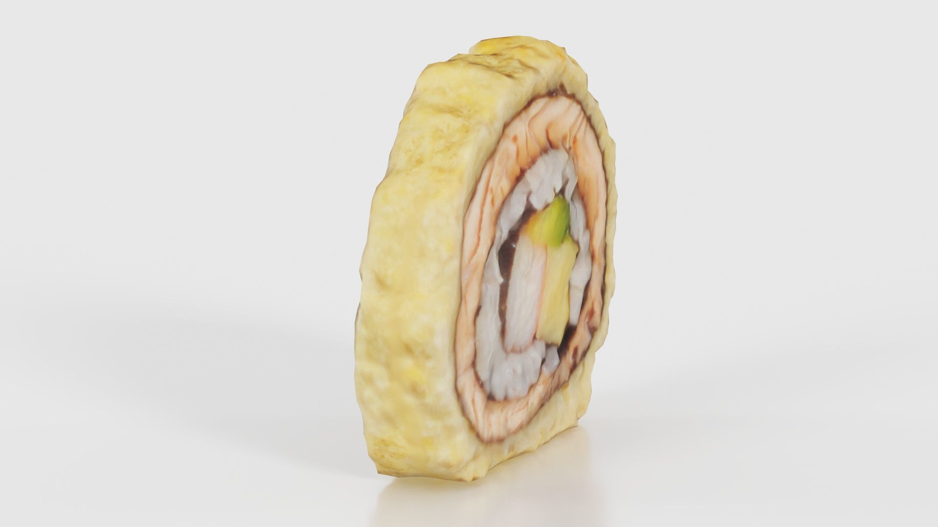 Sushi 01 Low-poly 3D model_22