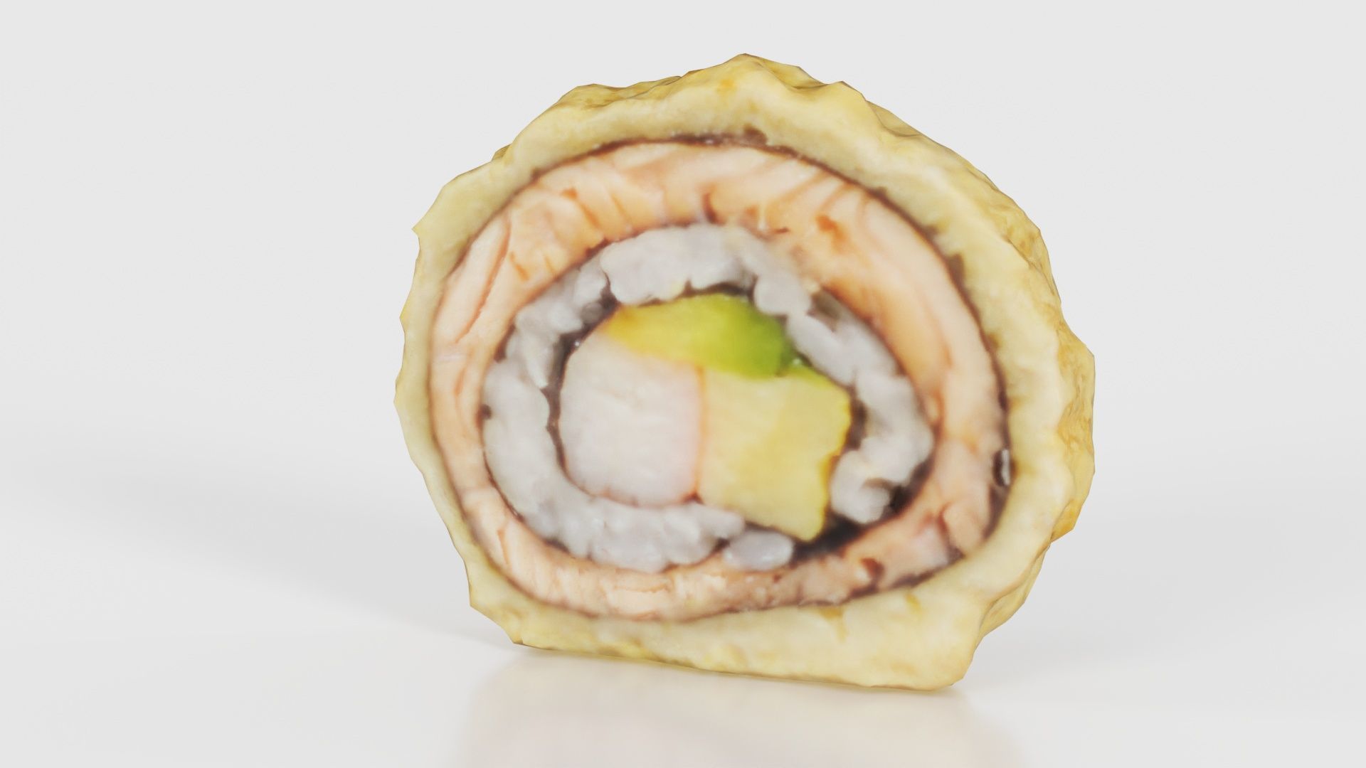 Sushi 01 Low-poly 3D model_19