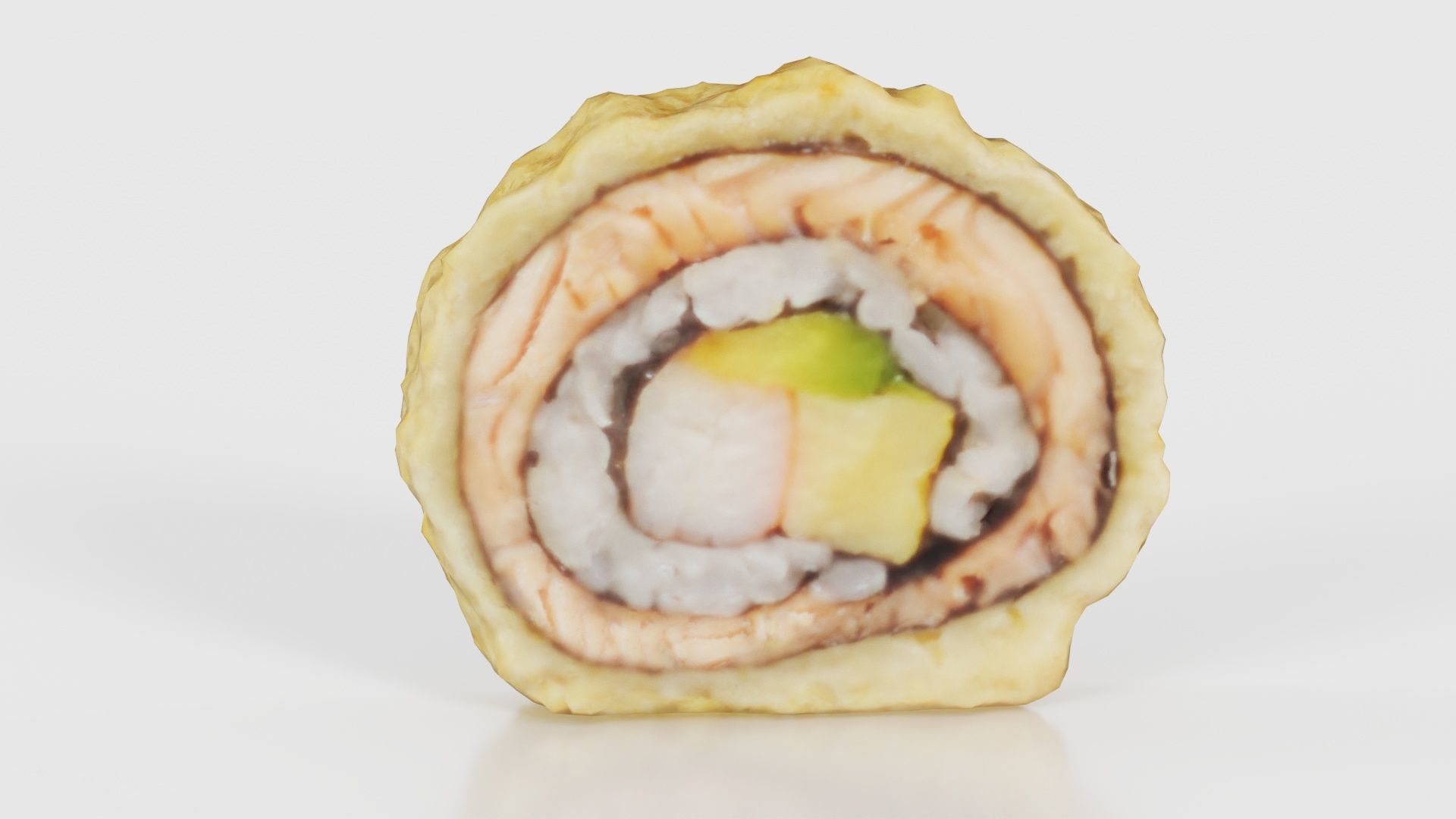 Sushi 01 Low-poly 3D model_20