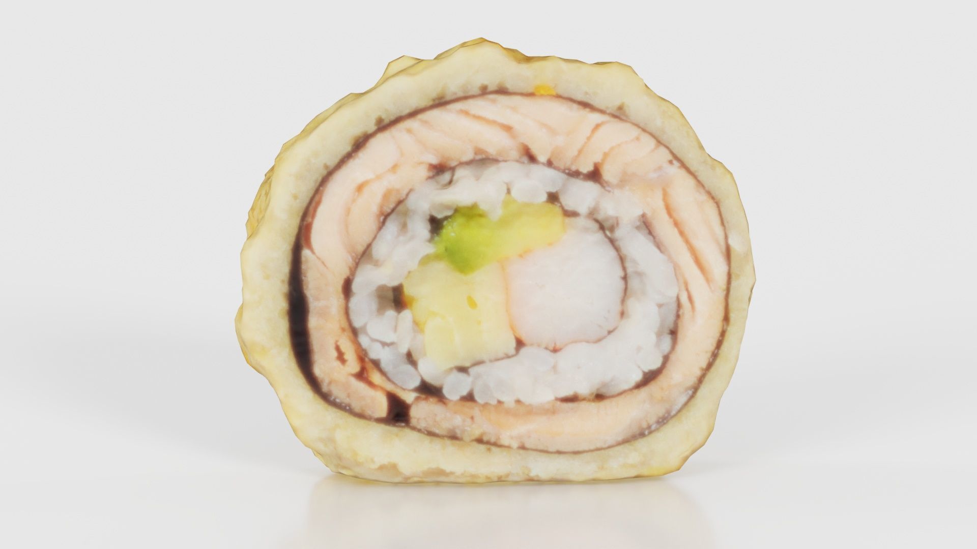 Sushi 01 Low-poly 3D model_26