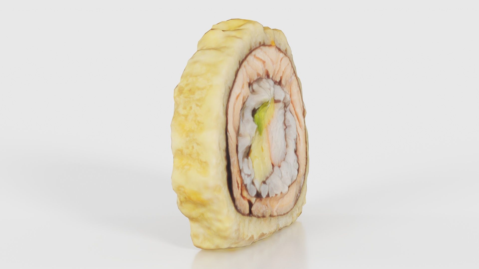 Sushi 01 Low-poly 3D model_16