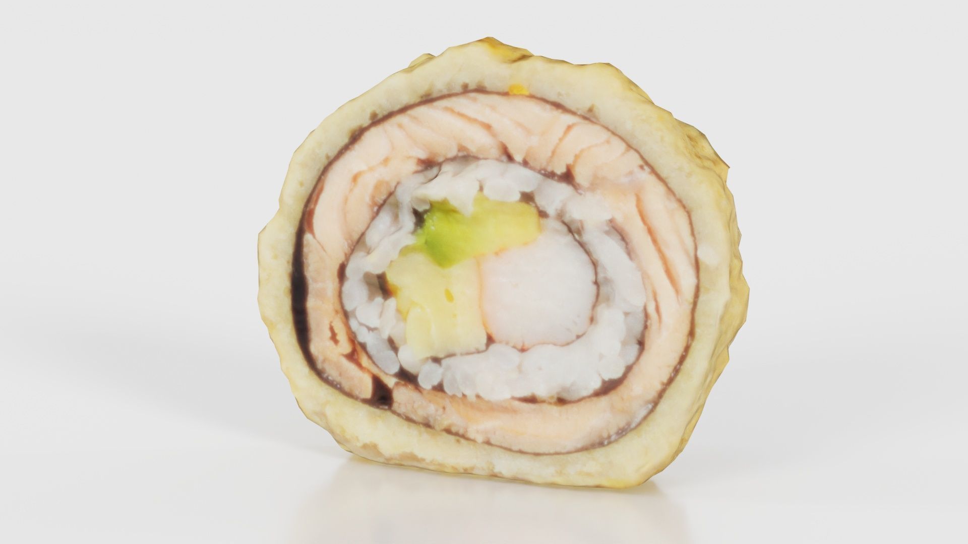 Sushi 01 Low-poly 3D model_25