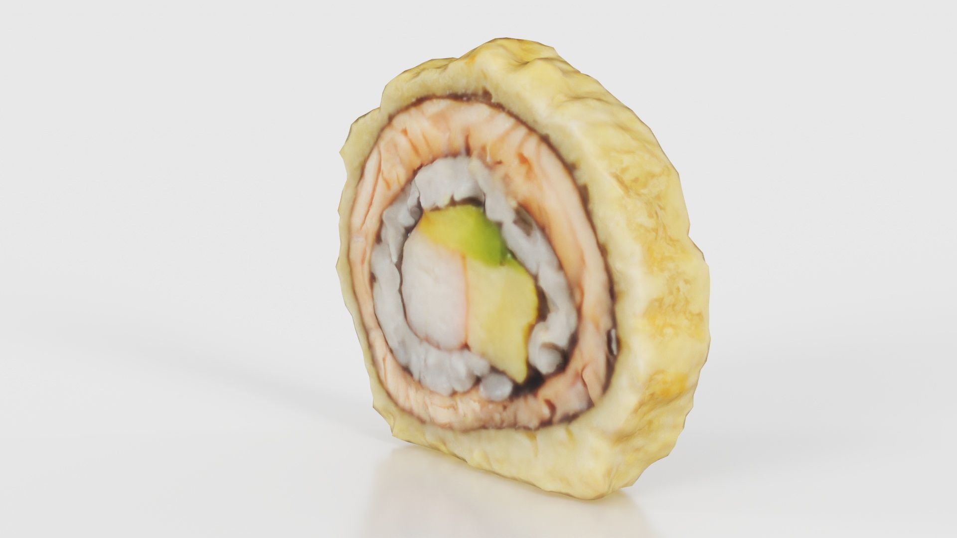 Sushi 01 Low-poly 3D model_18