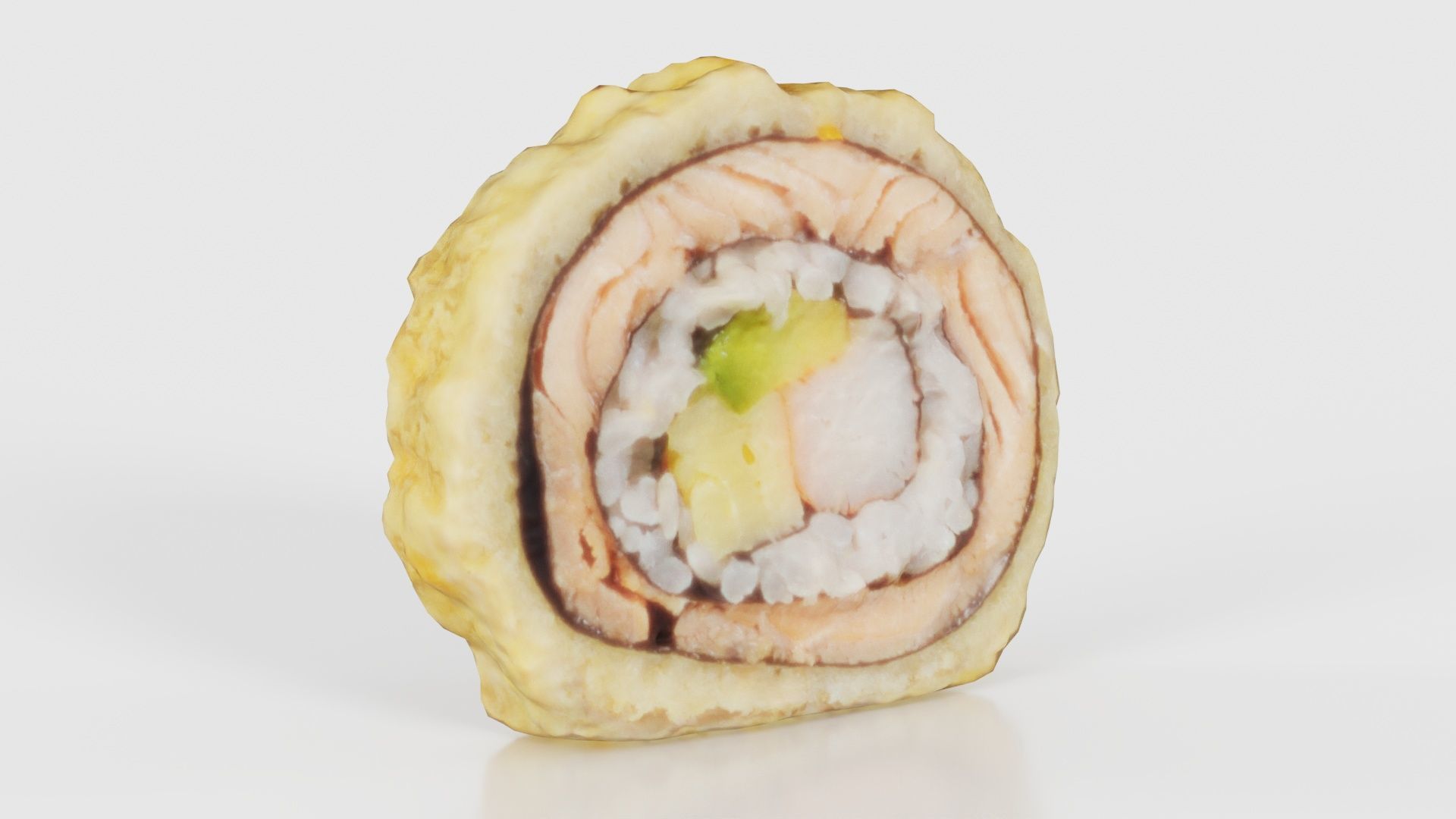 Sushi 01 Low-poly 3D model_15