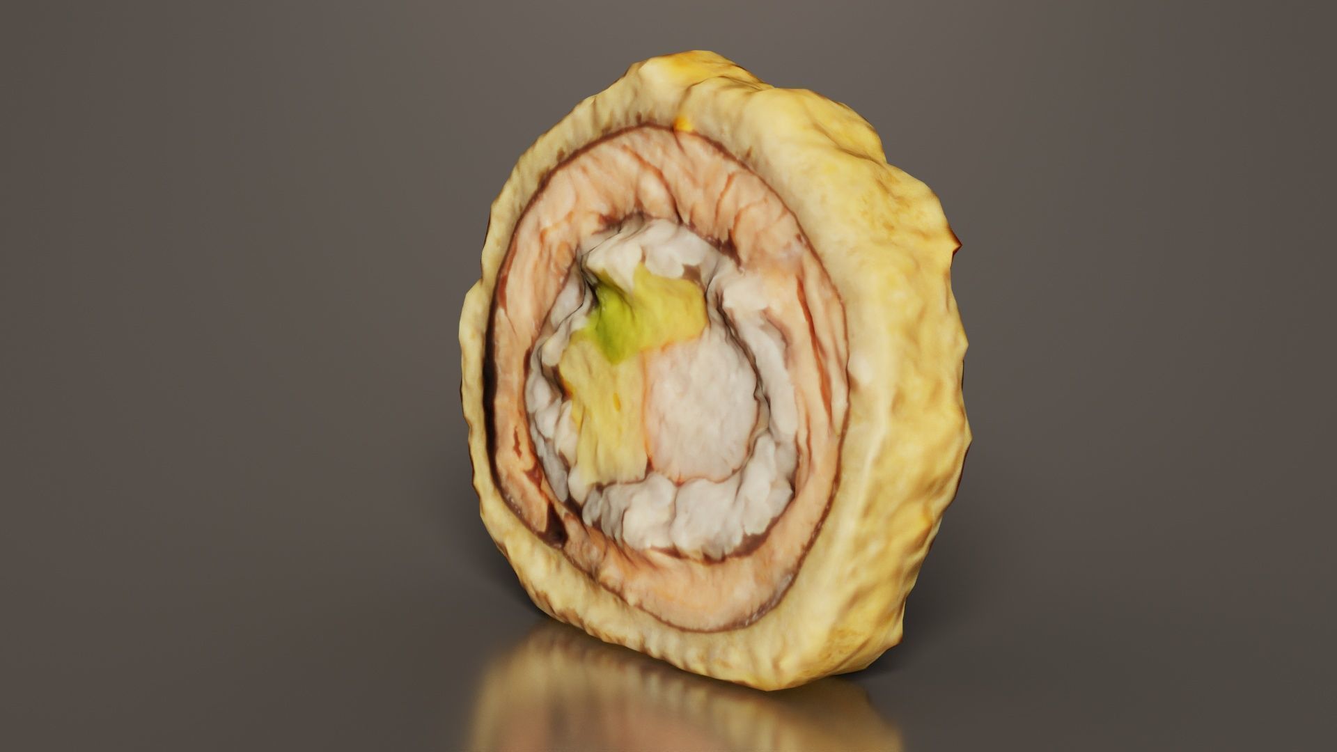 Sushi 01 Low-poly 3D model_2