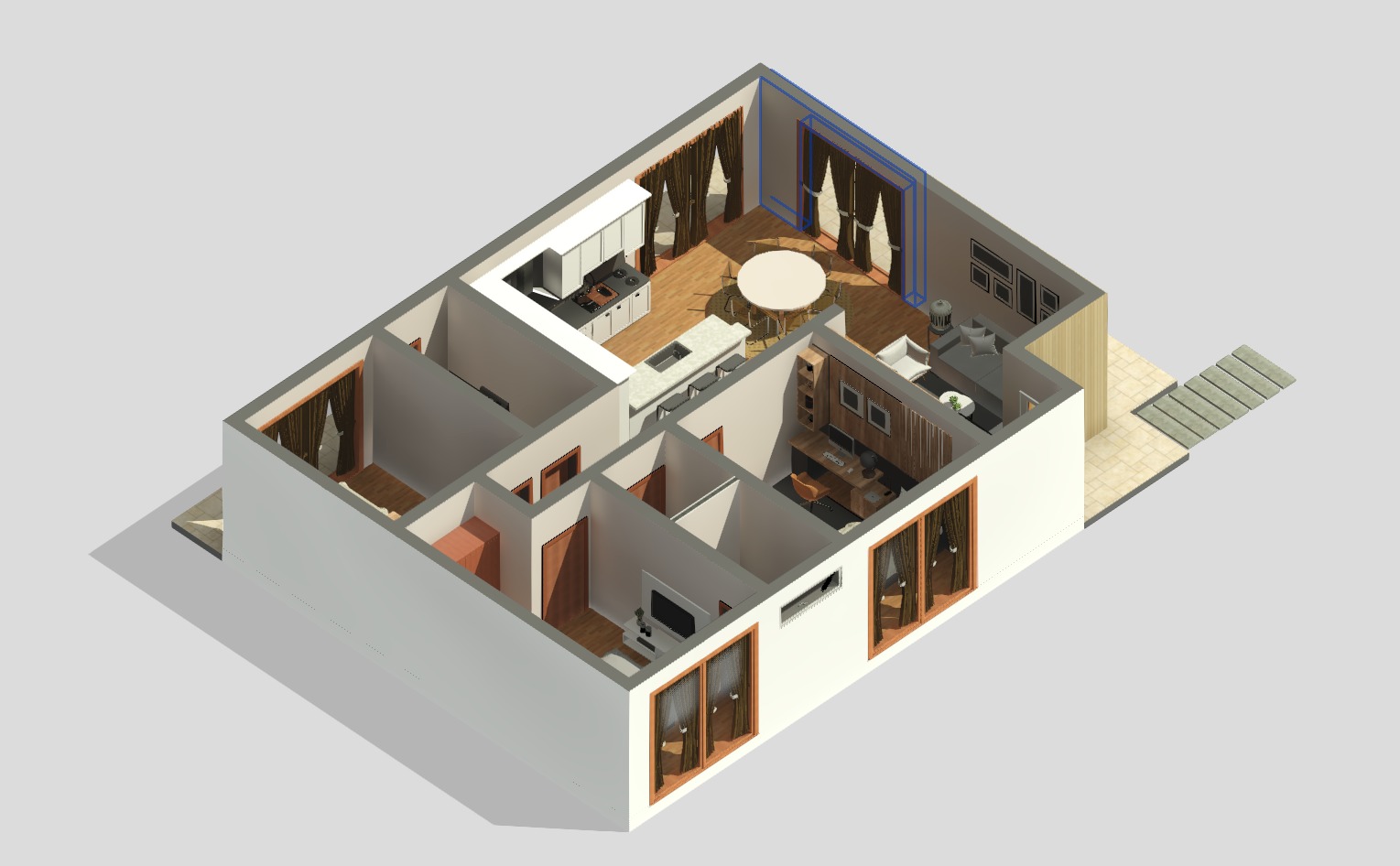 Revit project 58 3D model_19