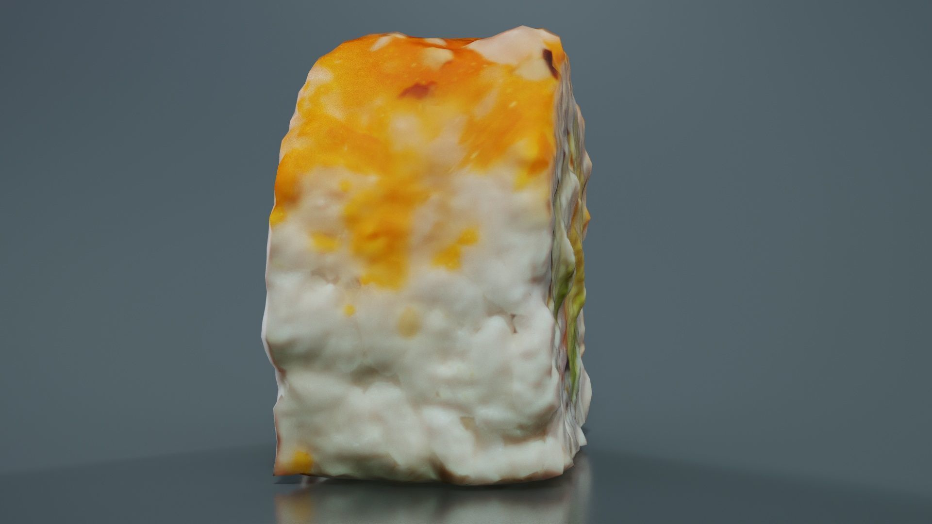 Sushi 02 Low-poly 3D model_7