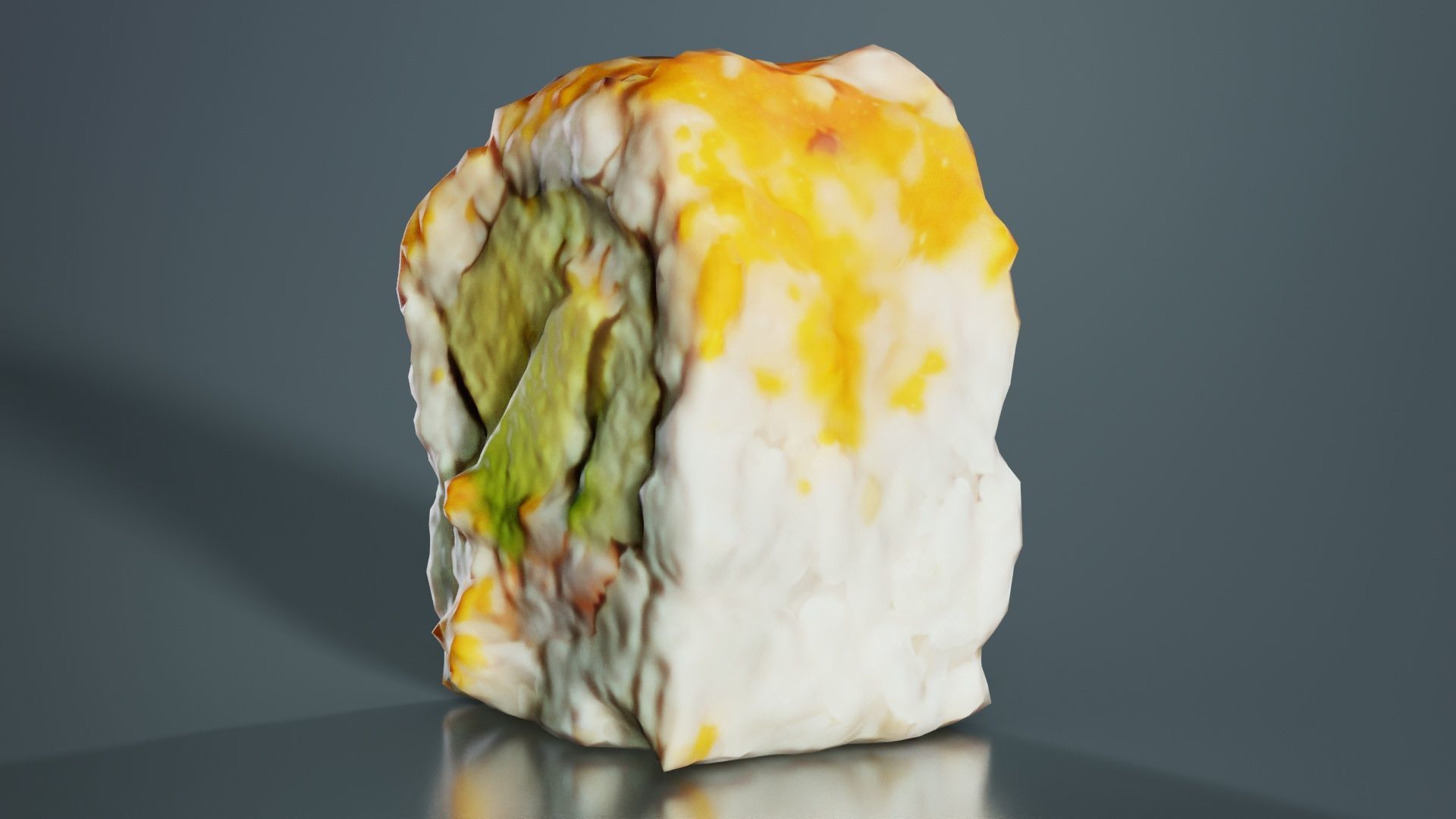 Sushi 02 Low-poly 3D model_6